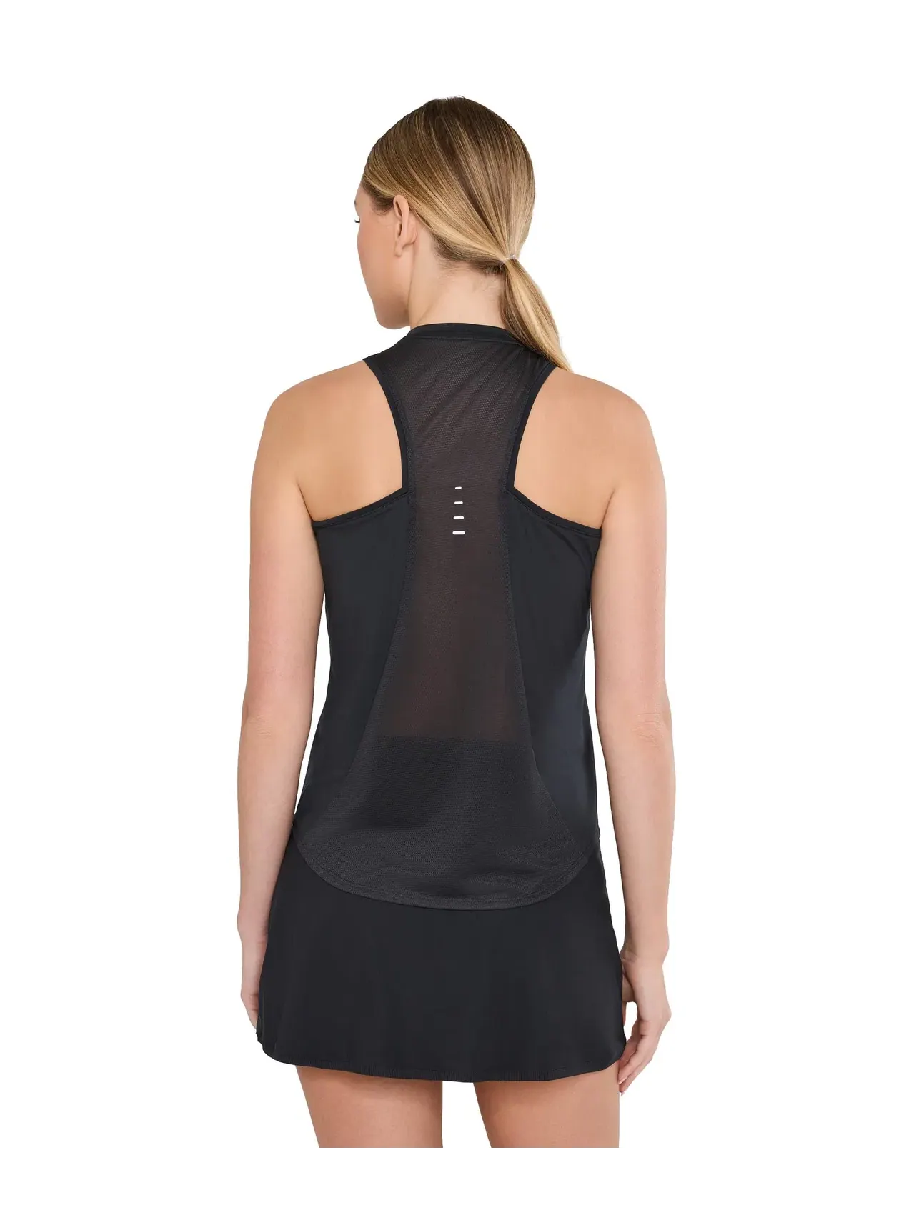 Топ-майка стандартная Swift Dri-FIT Standard Tank Nike — изображение 4 из 5, черный/серебристый
