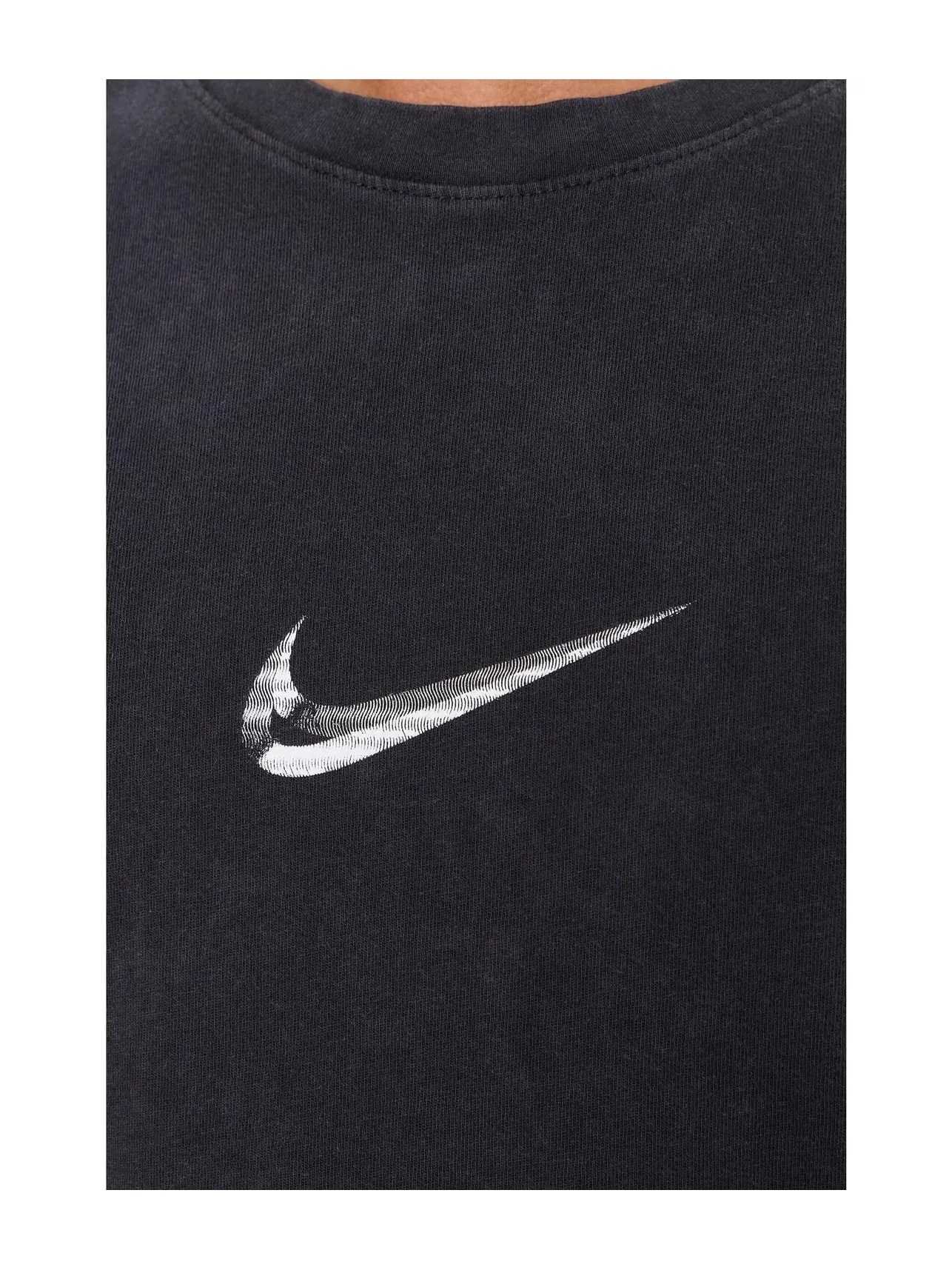 Свободная тренировочная футболка без рукавов VERB Nike — изображение 5 из 5, черный/белый