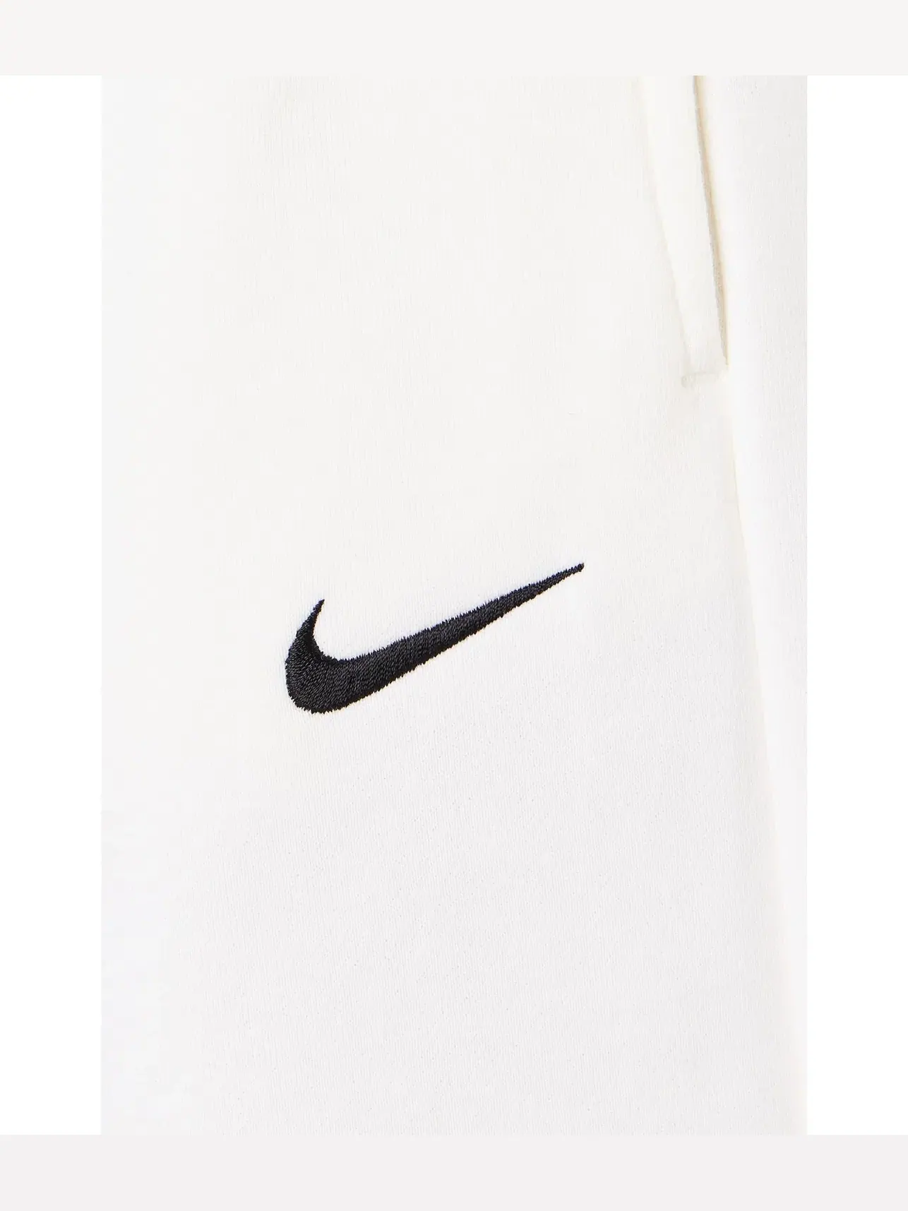 Брюки Studio Fleece средней плотности, со средней посадкой, стандартные, широкие. Nike — изображение 5 из 5, черный