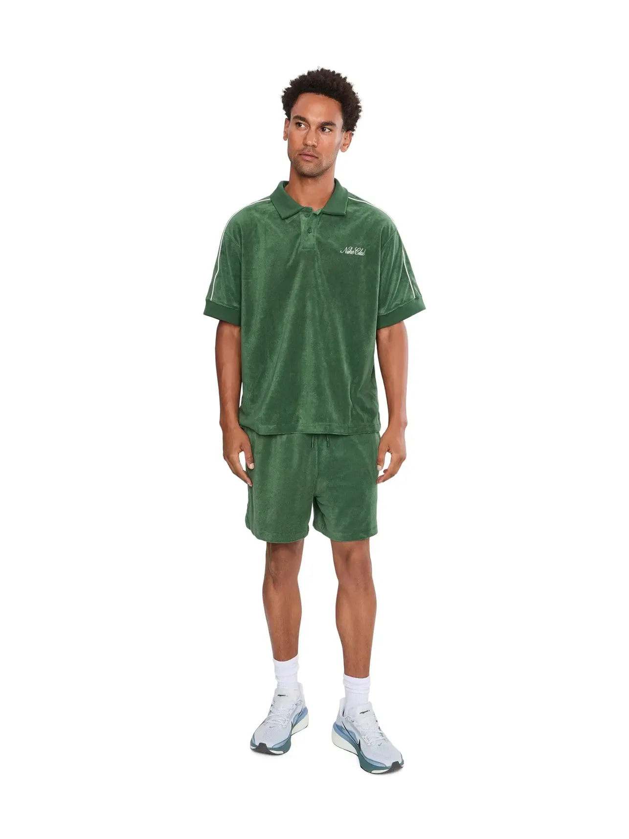 Поло из махрового трикотажа Club Terry Polo NCC Nike — изображение 2 из 5
