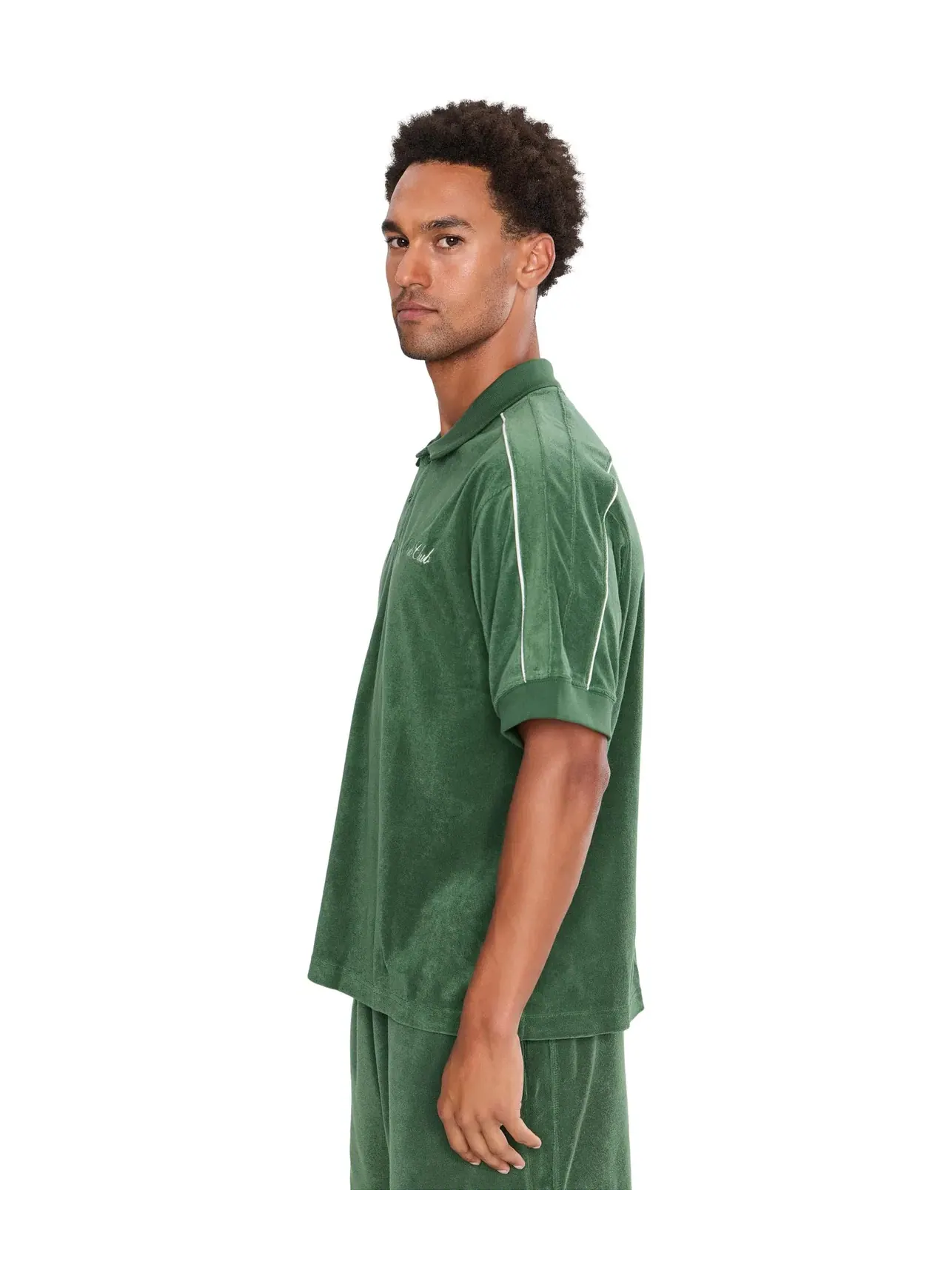 Поло из махрового трикотажа Club Terry Polo NCC Nike — изображение 3 из 5