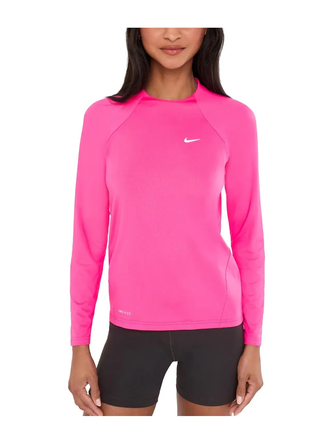 Футболка с длинными рукавами Hydroguard Dri-FIT UV Nike — изображение 1 из 5, розовый