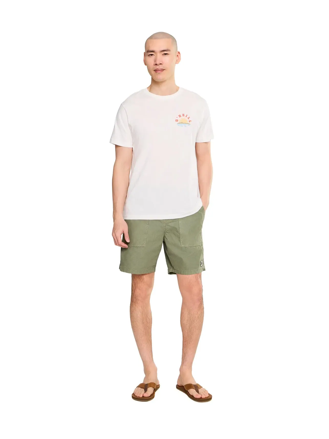 Шорты 18" Ronan Field Shorts O'Neill — изображение 2 из 5, зеленый