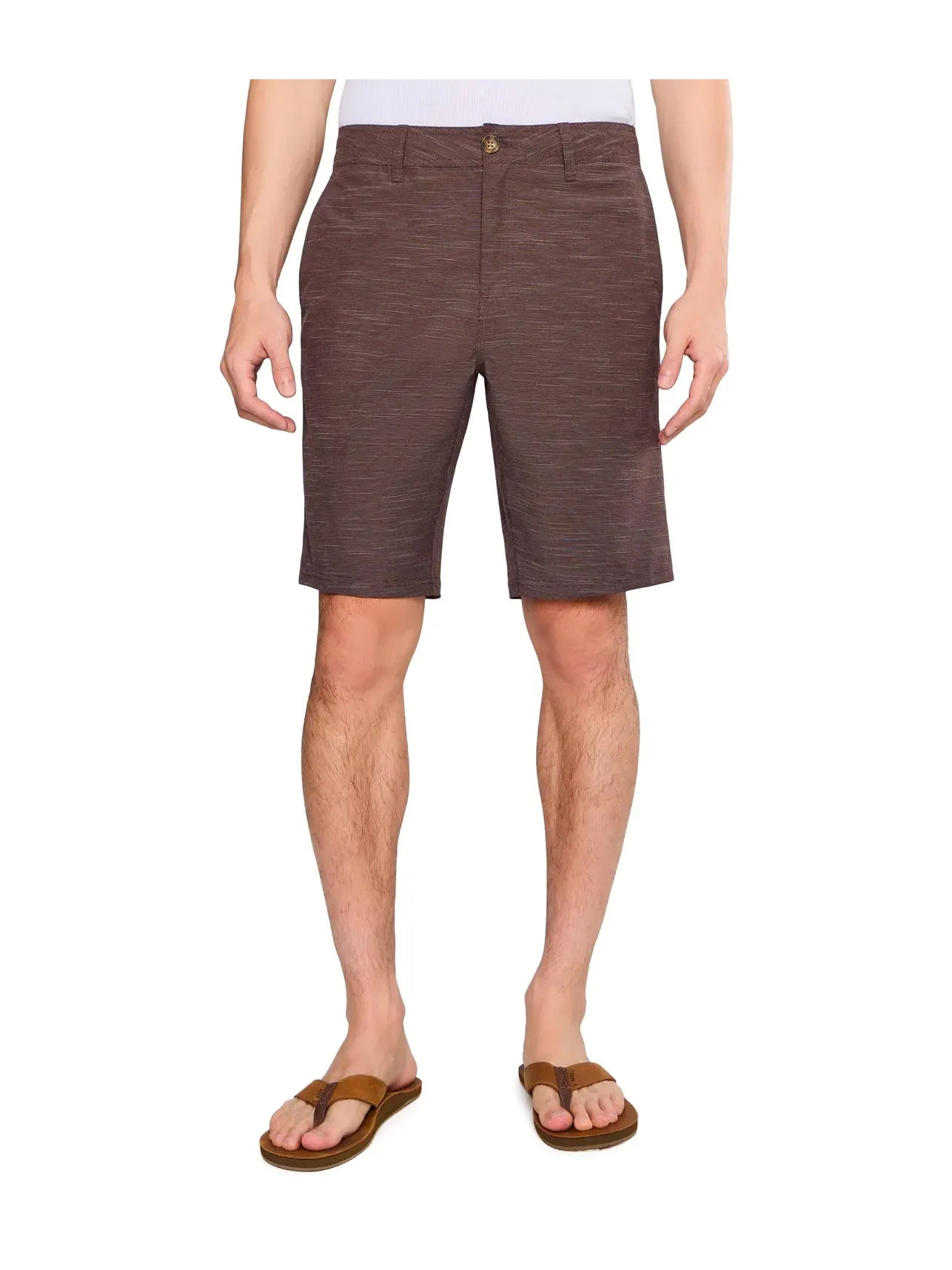 Шорты 20" Portola Slub Check Shorts O'Neill — коричневый