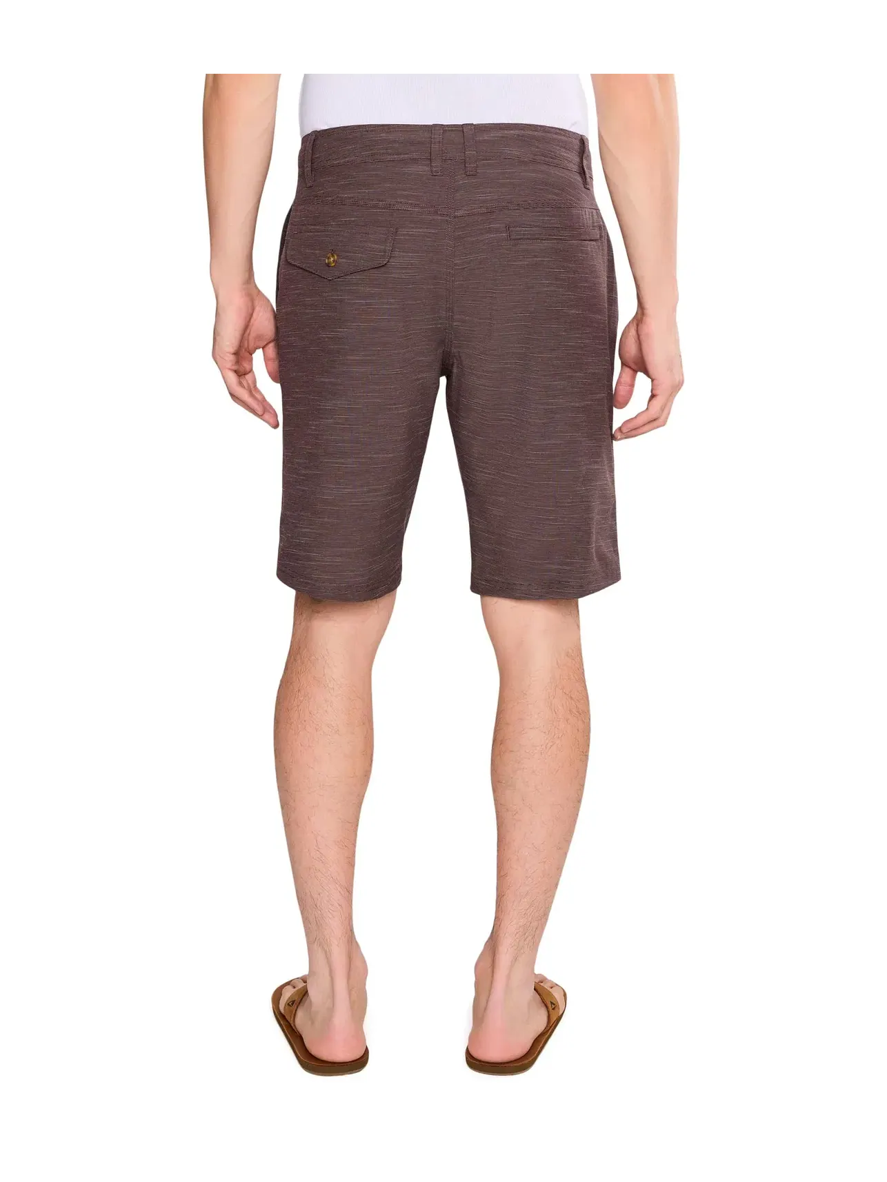 Шорты 20" Portola Slub Check Shorts O'Neill — изображение 4 из 5, шоколад