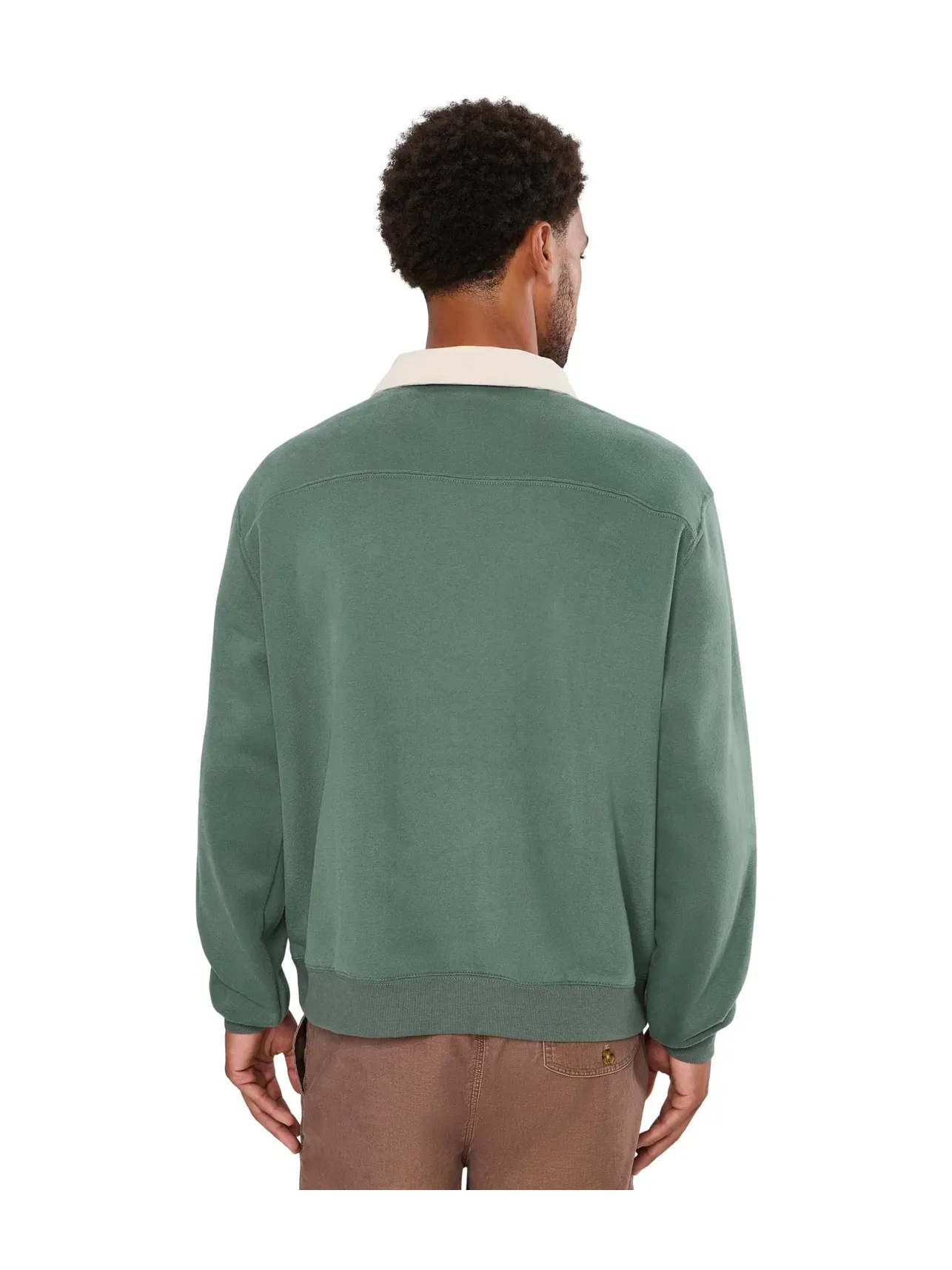 Флисовая регбийная рубашка OG Fleece Rugby Shirt O'Neill — изображение 4 из 5, зеленый