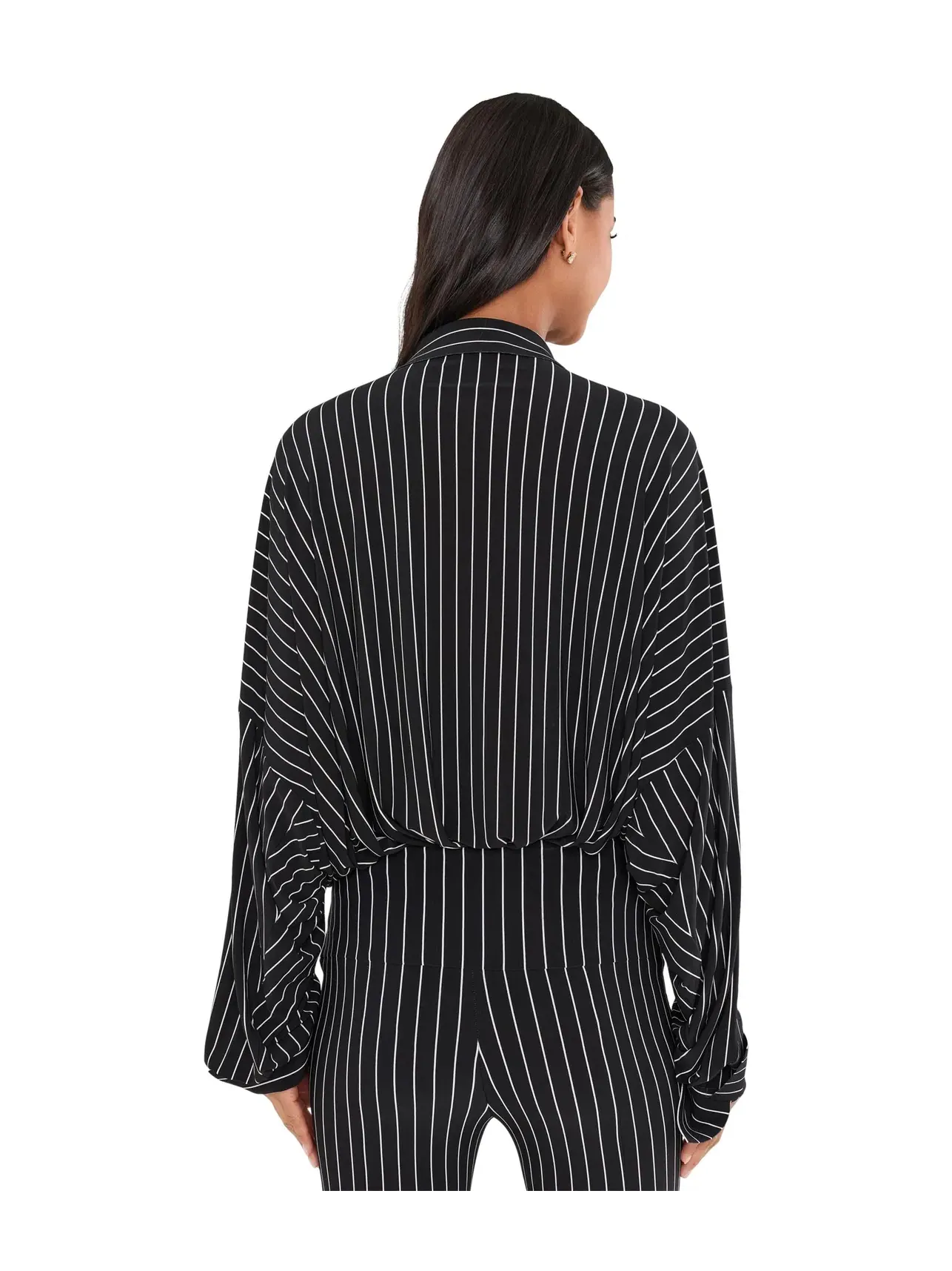 Боди оверсайз Norma Kamali Oversized Norma Kamali Bodysuit — изображение 4 из 5, черный/белый