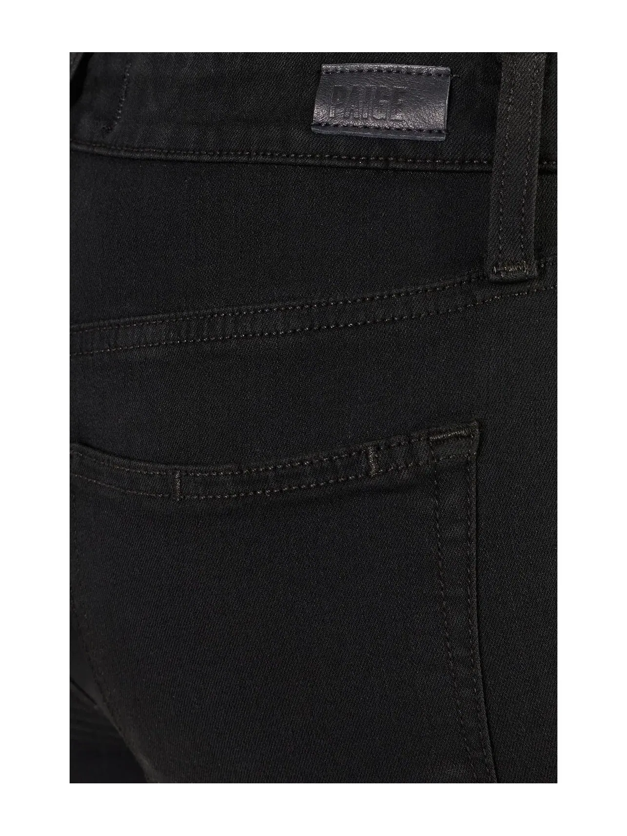 Джинсы 32" High-Rise Laurel Canyon in Black Shadow Paige — изображение 5 из 5, черный