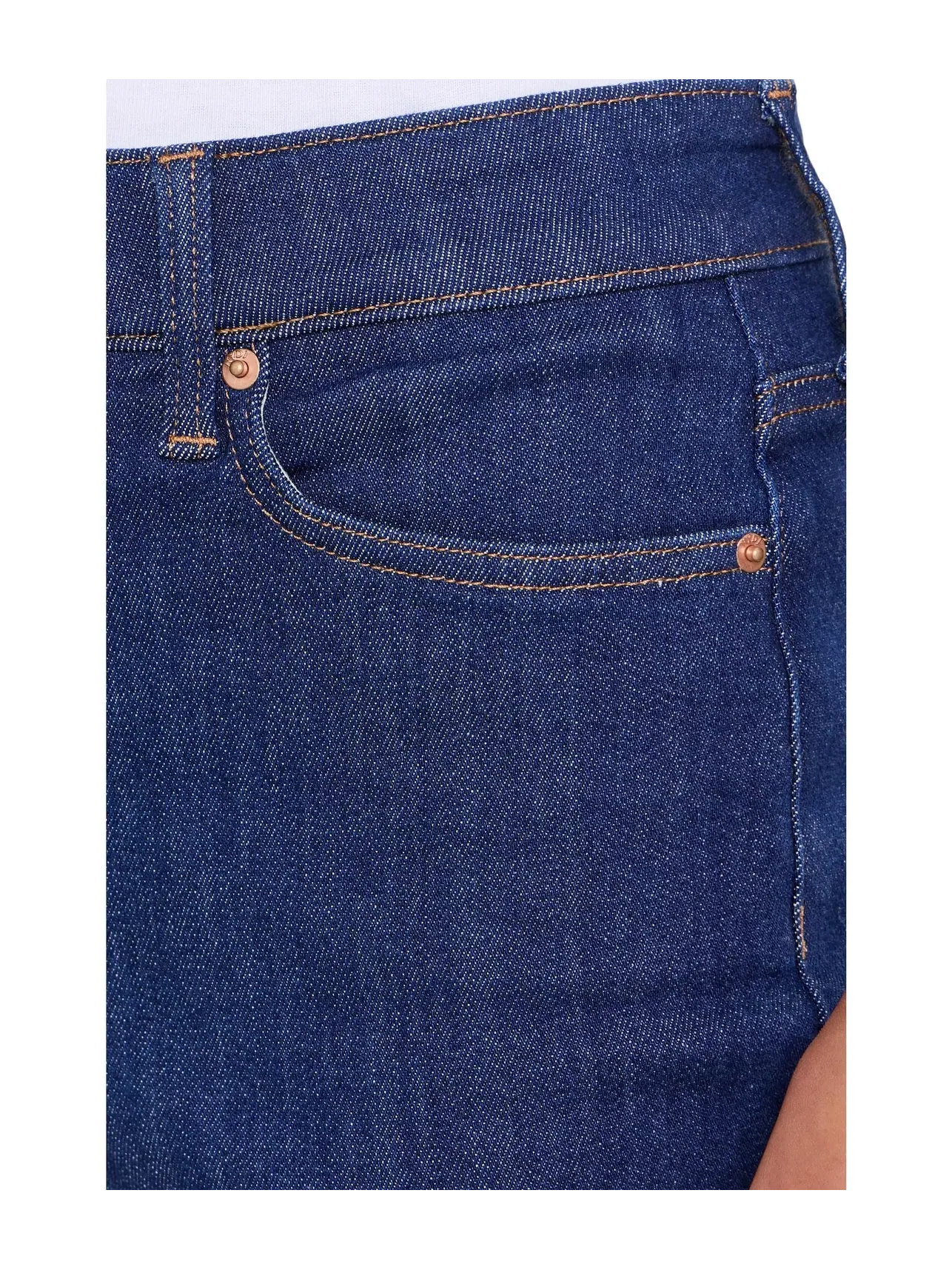 Джинсы Sheri Slim Straight с высокой посадкой Nydj — изображение 5 из 5, синий