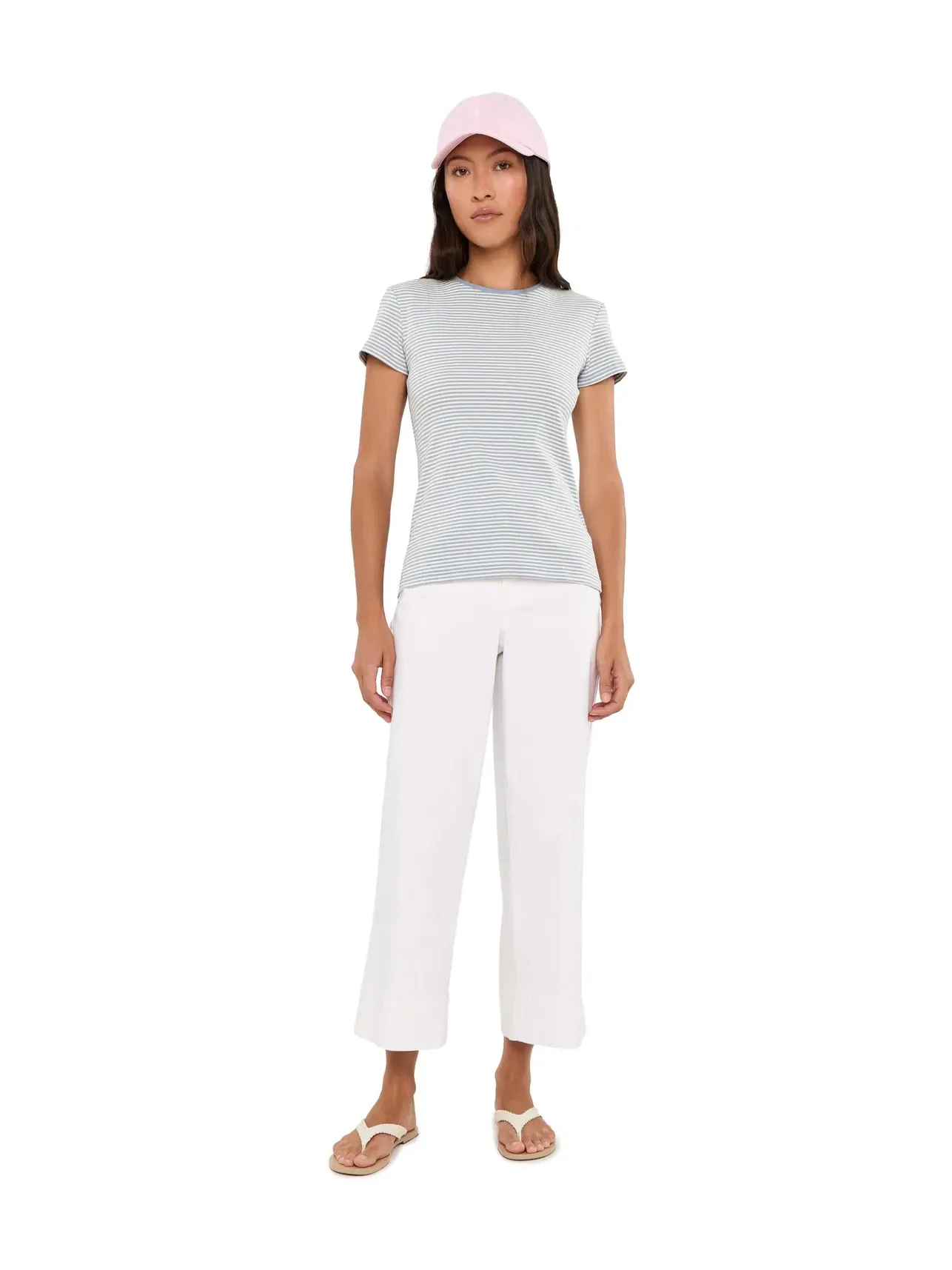 Джинсы до щиколотки Petite Teresa Ankle Nydj — изображение 2 из 5, белый