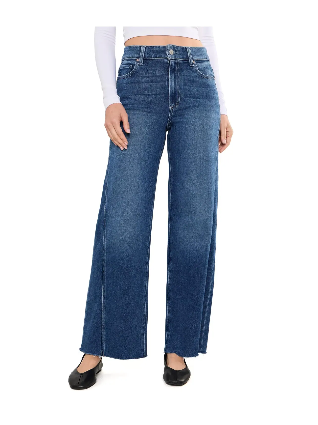 Джинсы 31" Anessa with Twisted Outseam Panel Raw Hem in Hollyhock Paige — изображение 1 из 5, эхопласт/маджента