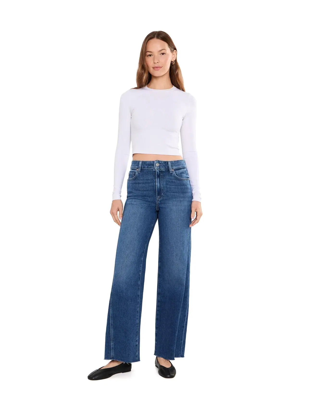 Джинсы 31" Anessa with Twisted Outseam Panel Raw Hem in Hollyhock Paige — изображение 2 из 5, эхопласт/маджента