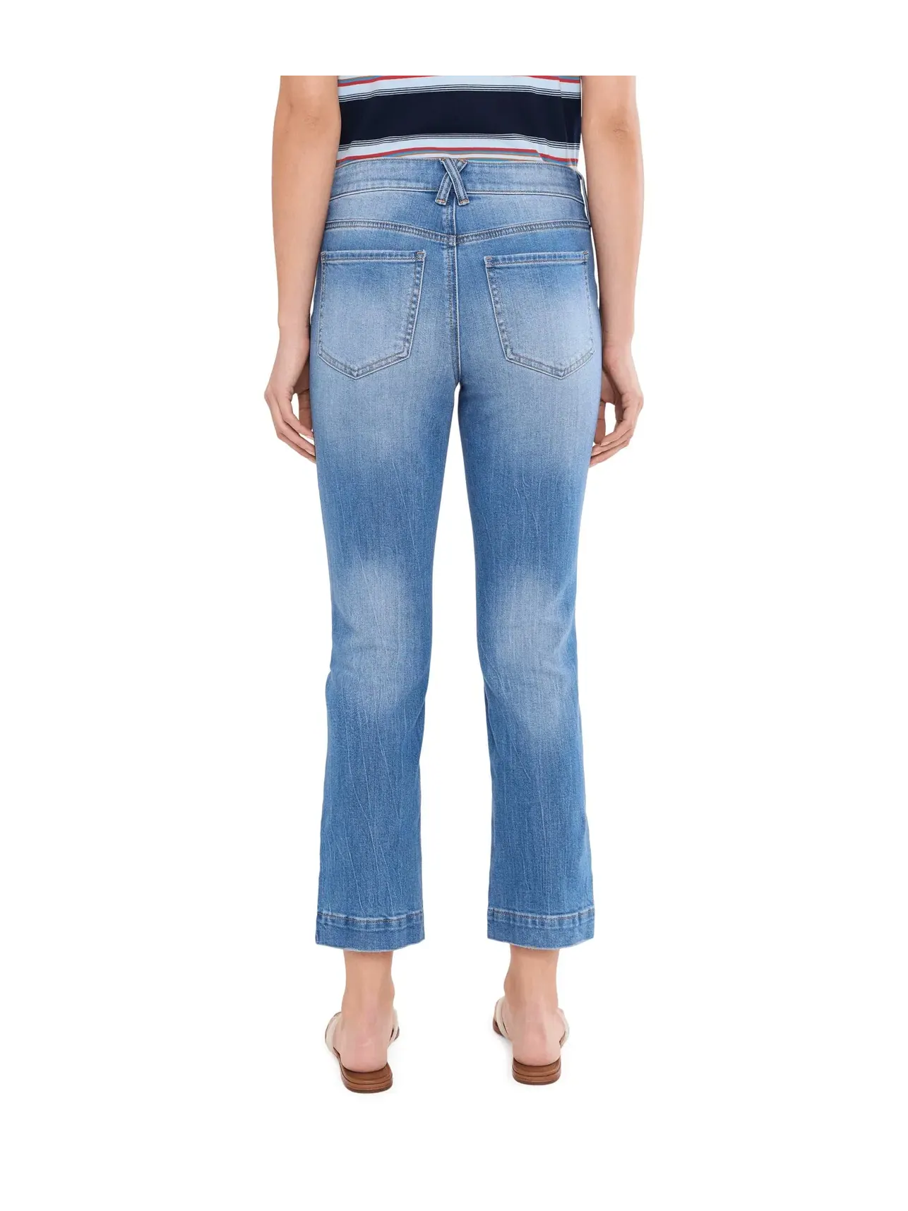 Джинсы до щиколотки Sheri Ankle in Pacifica Nydj — изображение 4 из 5, тихоокеанский