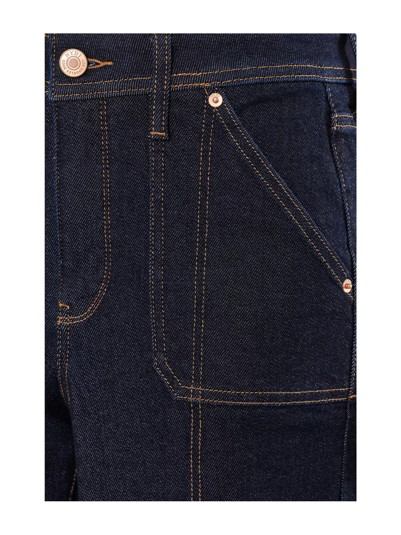 Джинсы Mia Palazzo Utility Pocket Jeans Nydj — изображение 5 из 5, выцветший