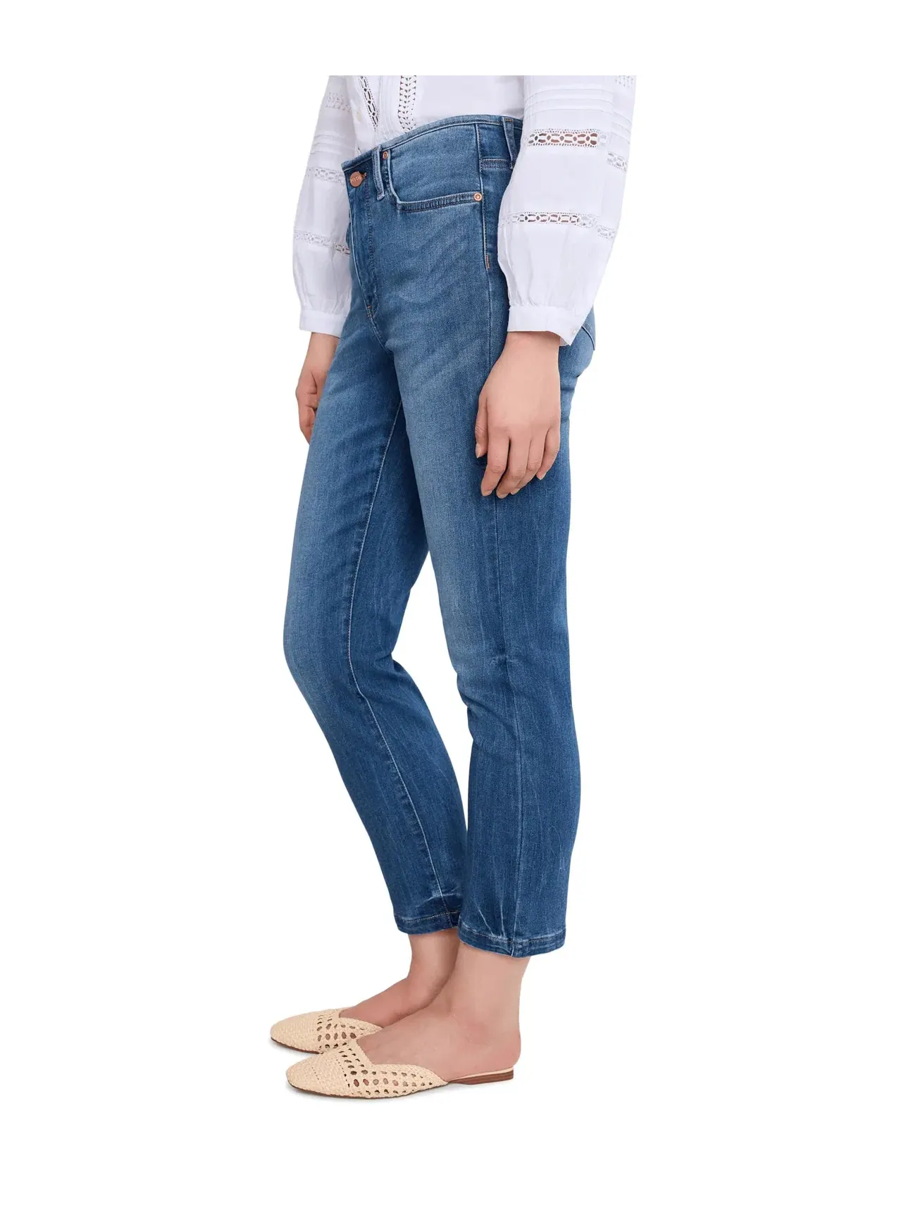 Джинсы Sheri Jeans Nydj — изображение 3 из 5, серый