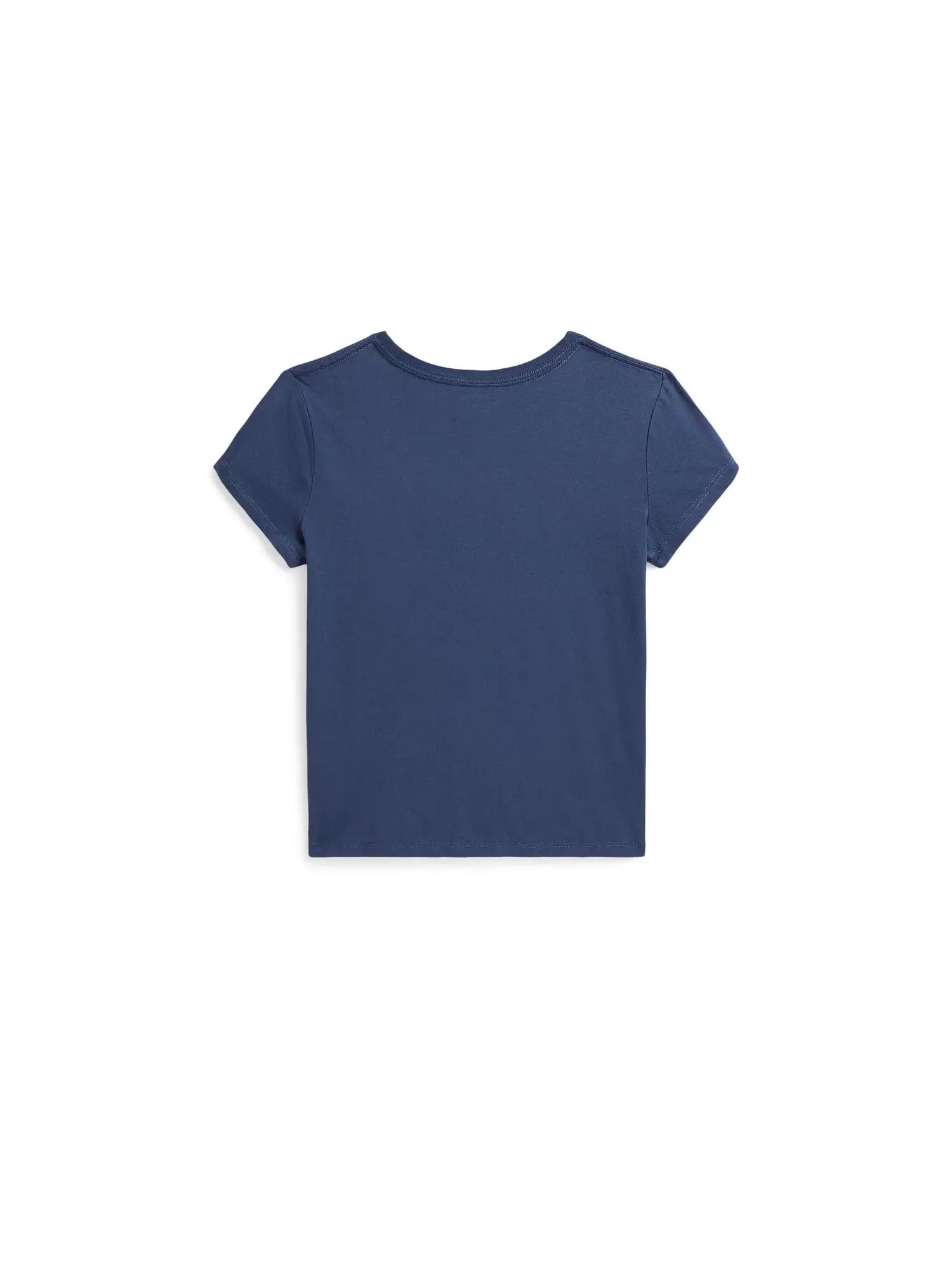 Футболка из хлопкового трикотажа с лоскутным логотипом (для детей постарше) Polo Ralph Lauren Kids — изображение 2 из 2