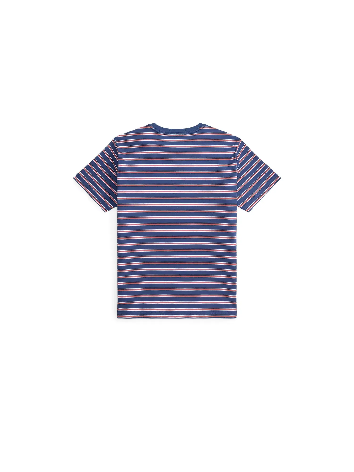 Полосатая футболка из хлопкового трикотажа (для детей постарше) Polo Ralph Lauren Kids — изображение 2 из 2, мульти