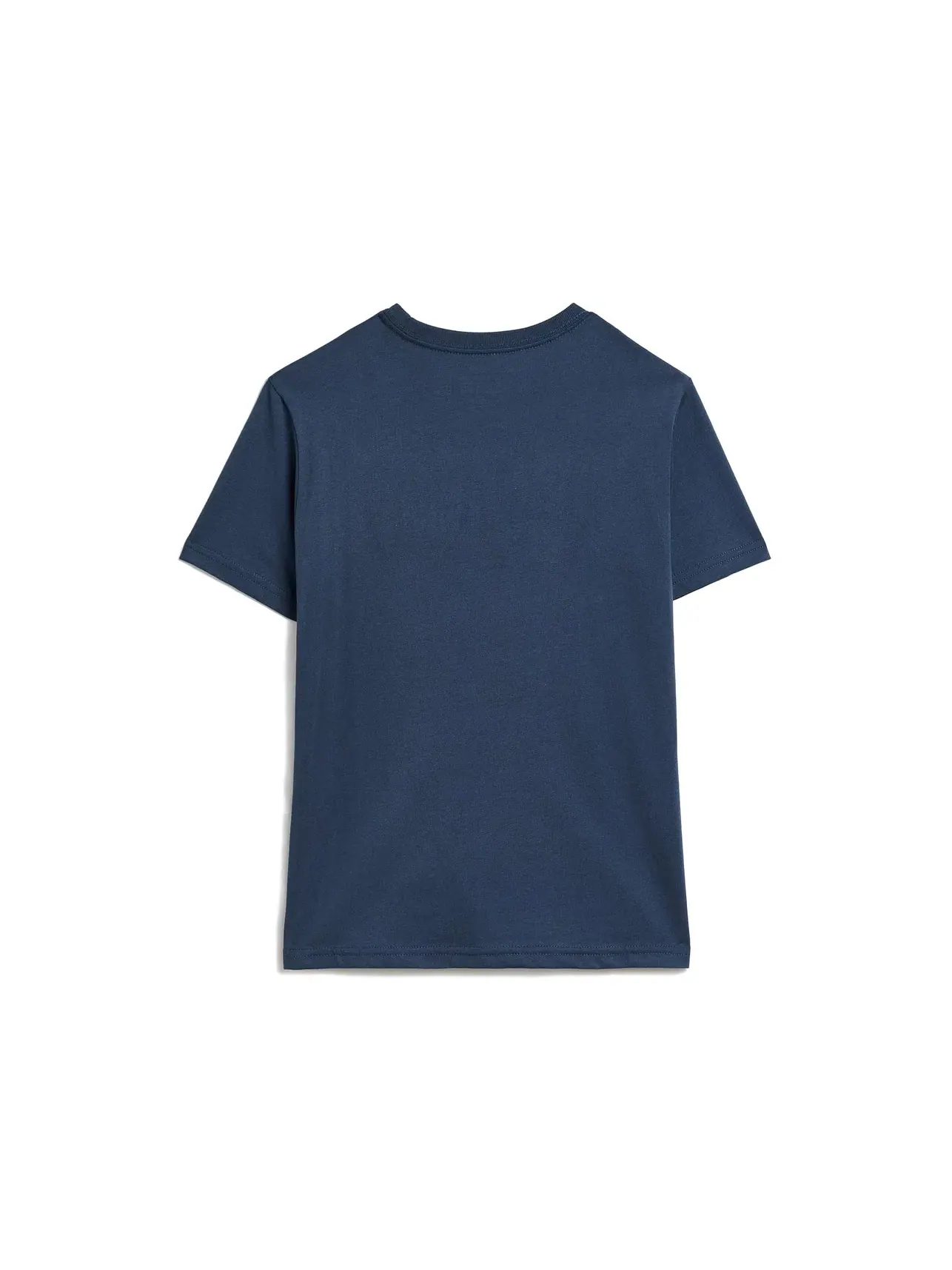 Футболка из хлопкового трикотажа с логотипом (для детей постарше) Polo Ralph Lauren Kids — изображение 2 из 3, темно-синий