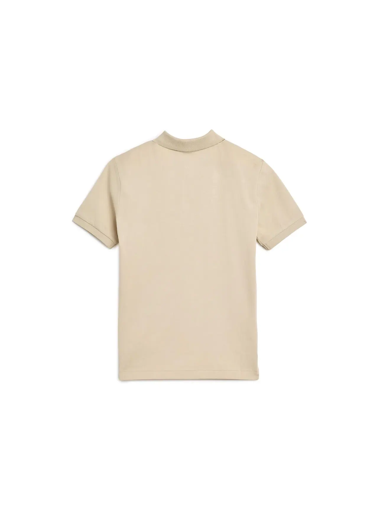 Поло из хлопкового трикотажа с карманом (для детей постарше) Polo Ralph Lauren Kids — изображение 2 из 3, бежевый