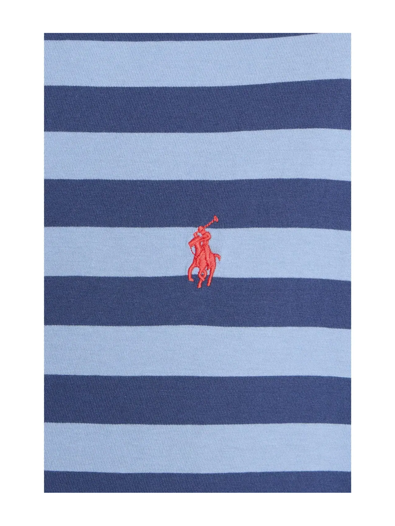 Футболка с коротким рукавом в полоску и круглым вырезом Polo Ralph Lauren — изображение 5 из 5