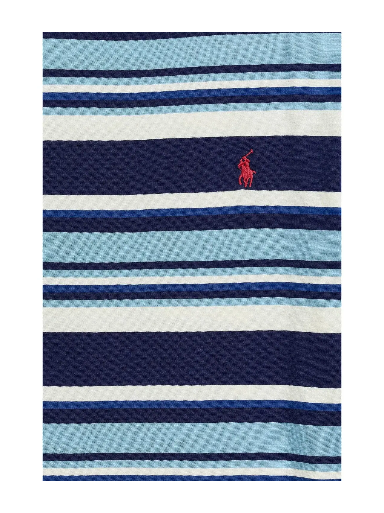 Полосатая футболка из хлопкового трикотажа (для детей постарше) Polo Ralph Lauren Kids — изображение 3 из 3, темный мульти