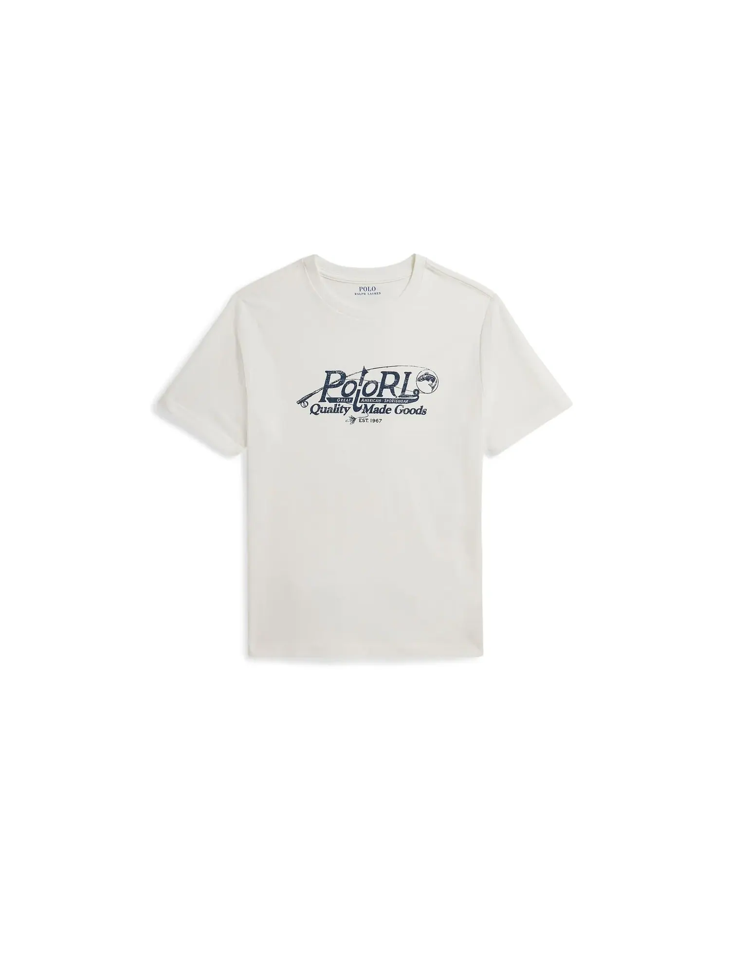 Футболка из хлопкового трикотажа с логотипом (для детей постарше) Polo Ralph Lauren Kids