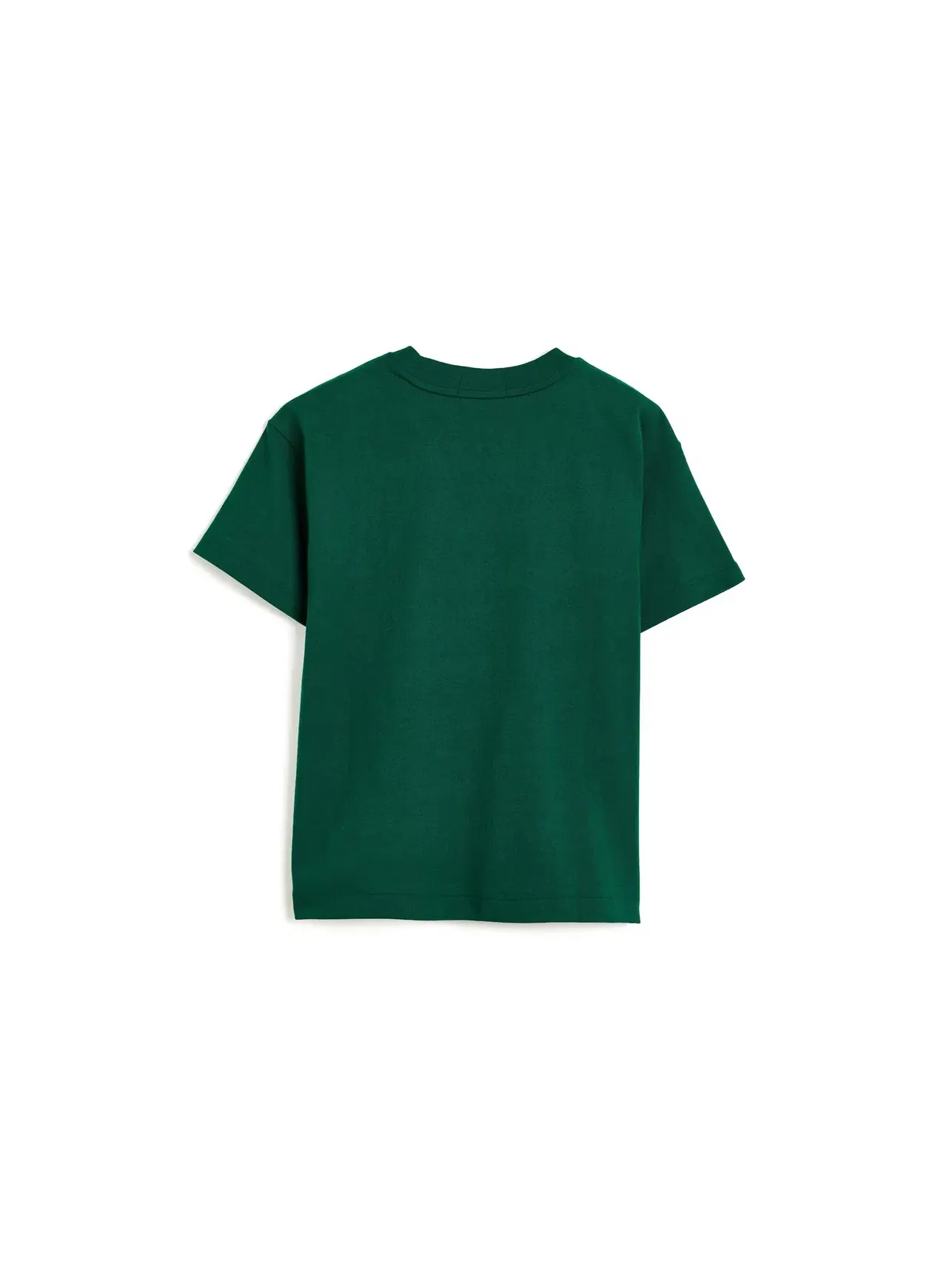 Хлопковая футболка Big Fit с логотипом (для детей постарше) Polo Ralph Lauren Kids — изображение 2 из 3, зеленый