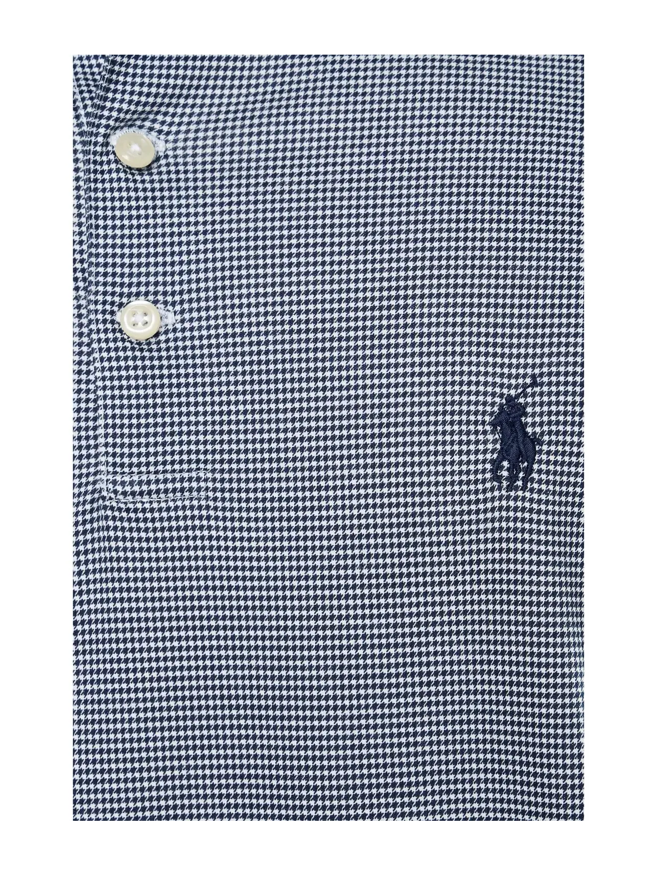 Классическая поло-рубашка из мягкого хлопка Polo Ralph Lauren — изображение 5 из 5, темно-синий