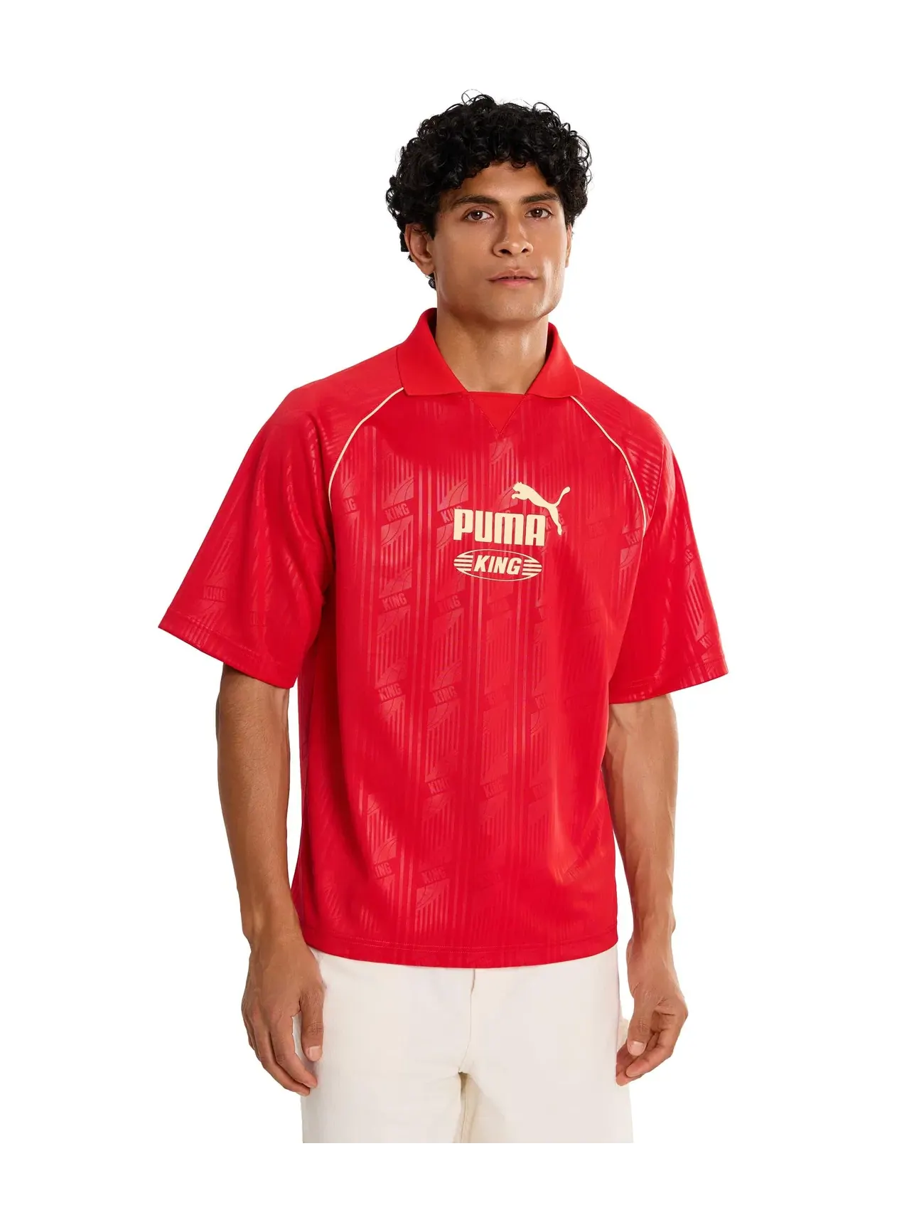 Джерси свободного кроя King Boxy Jersey Puma — изображение 1 из 5, красный