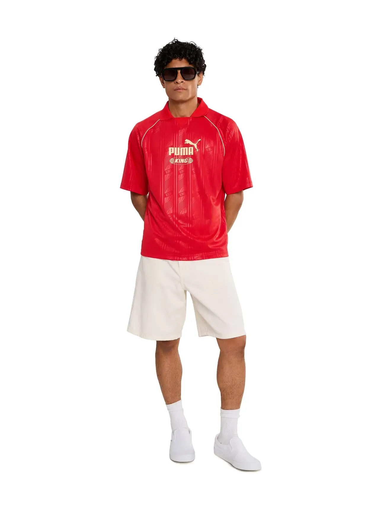 Джерси свободного кроя King Boxy Jersey Puma — изображение 2 из 5, красный