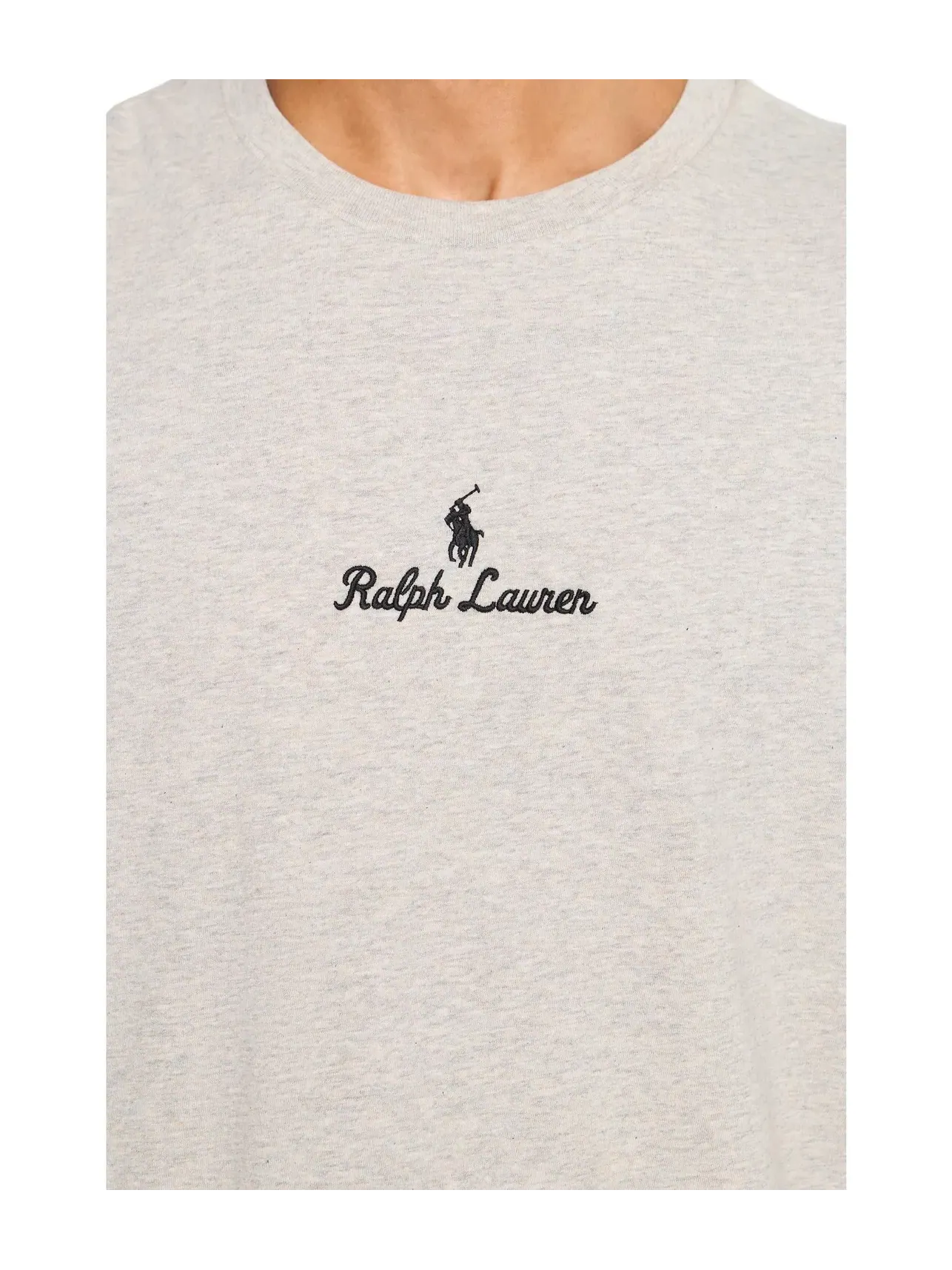 Классическая футболка с логотипом Polo Ralph Lauren — изображение 5 из 5, стриженый