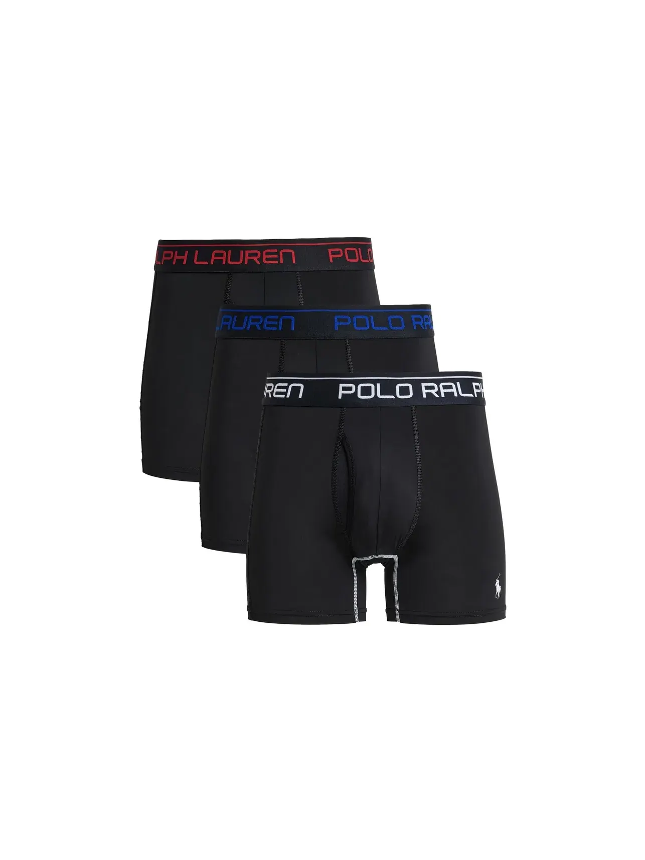Боксеры-брифы с идеальной поддержкой Performance Perfect Pouch Boxer Brief Polo Ralph Lauren — изображение 1 из 3, мульти