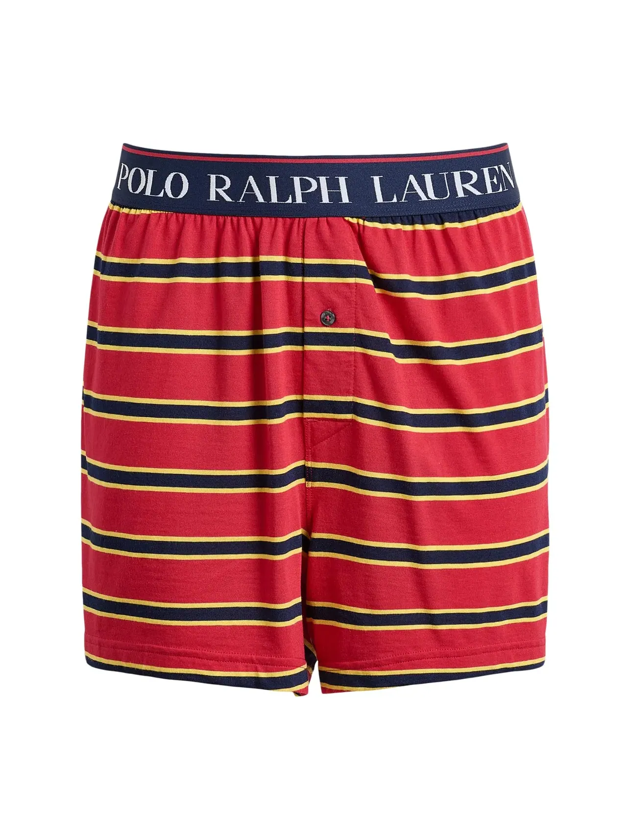 Трикотажные боксеры с открытой резинкой Exposed Waistband Knit Boxer Polo Ralph Lauren — изображение 1 из 3, мульти