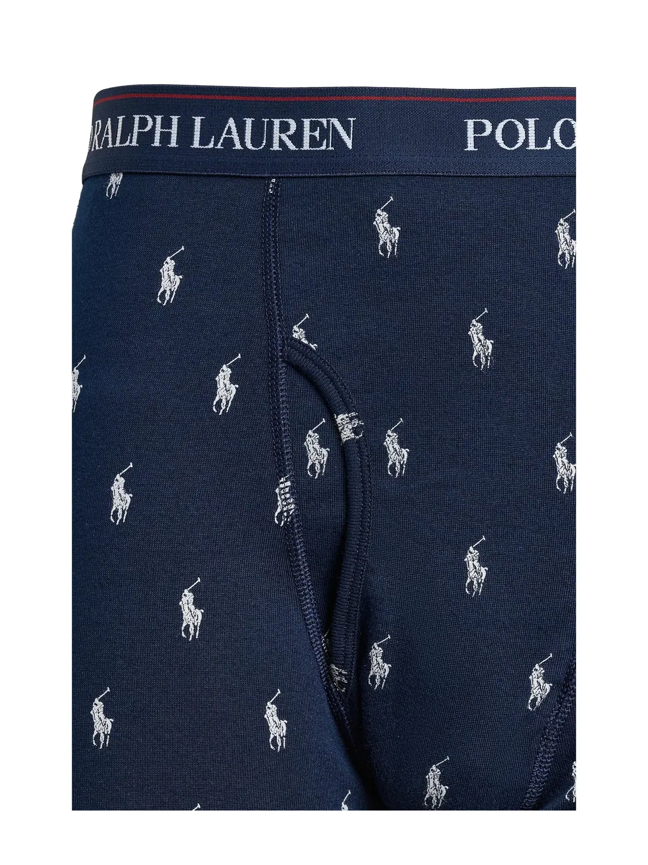 Хлопковые боксеры-брифы Cotton Boxer Brief Polo Ralph Lauren — изображение 3 из 3, мульти