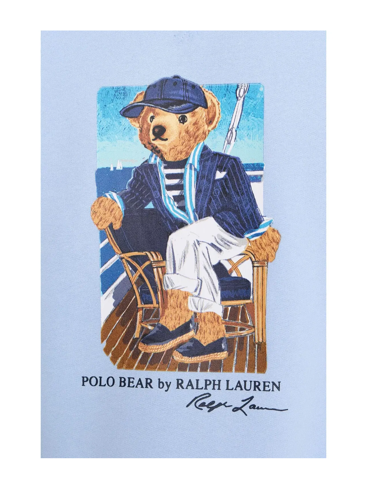 Толстовка Polo Bear из флиса Polo Ralph Lauren — изображение 5 из 5, синий