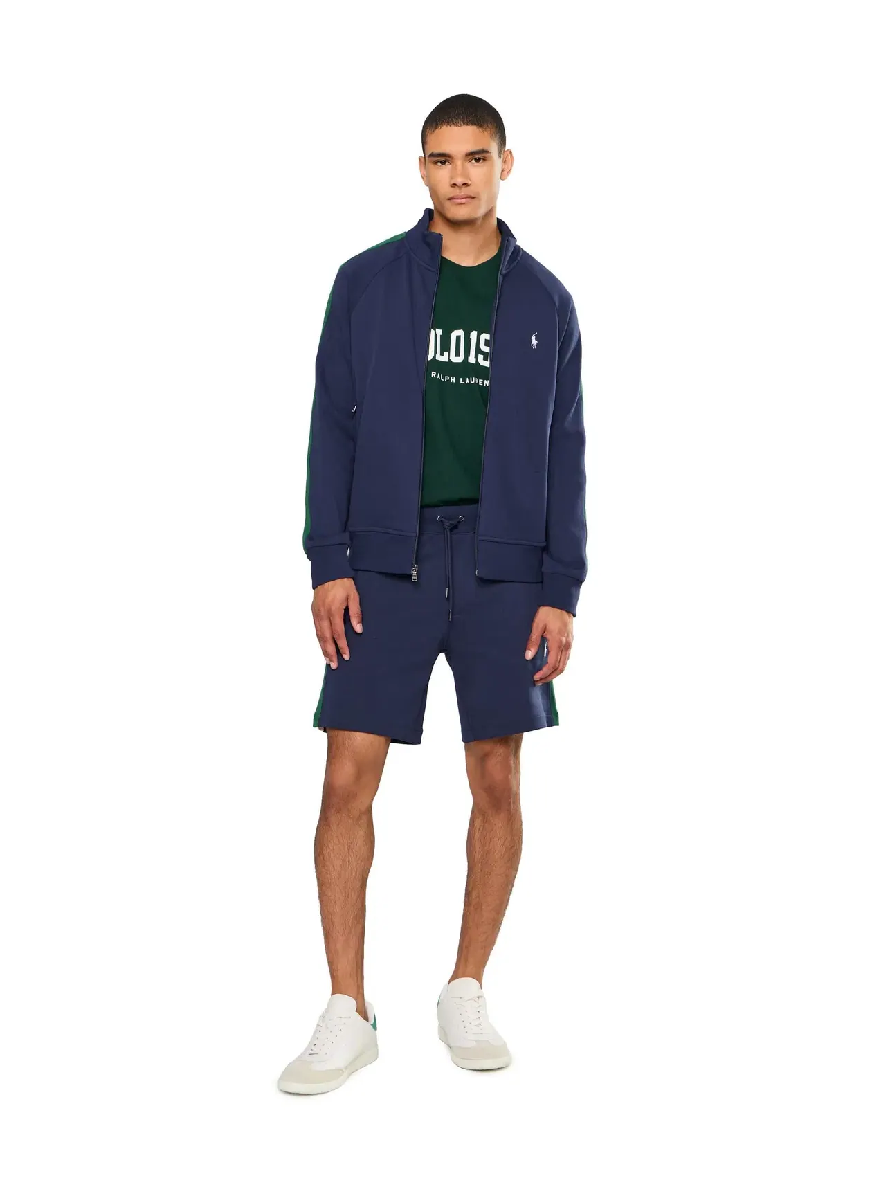 Шорты 7" Double Knit Shorts Polo Ralph Lauren — изображение 2 из 5, темно-синий