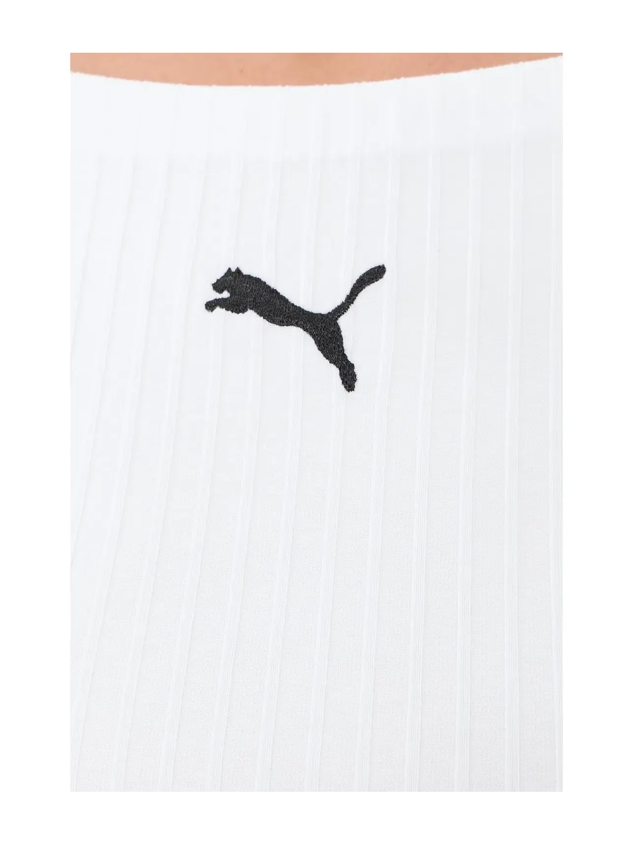 Укороченная майка в рубчик Essentials Puma — изображение 5 из 5, белый