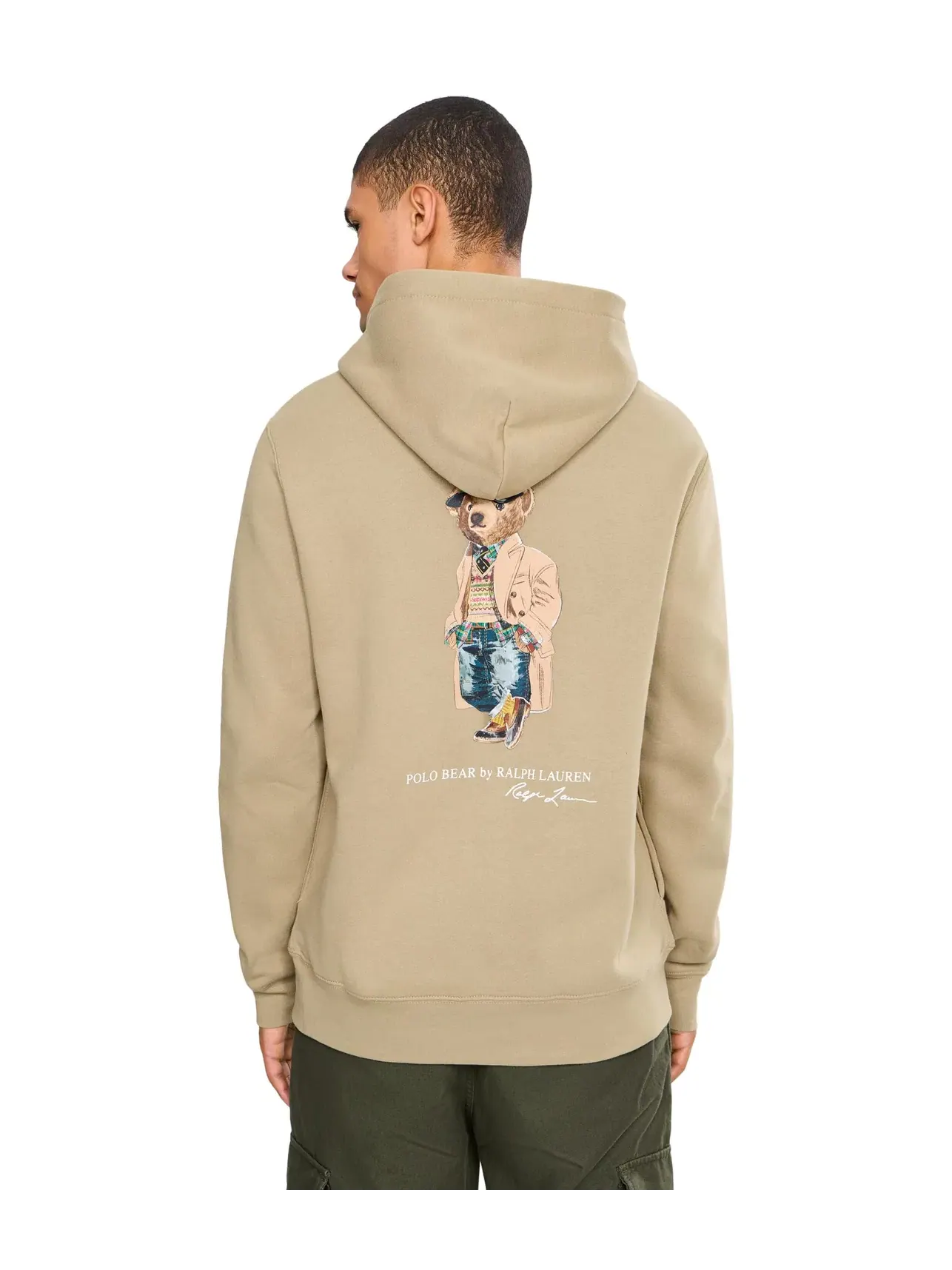 Толстовка Polo Bear из флиса Polo Ralph Lauren — изображение 4 из 5, хаки