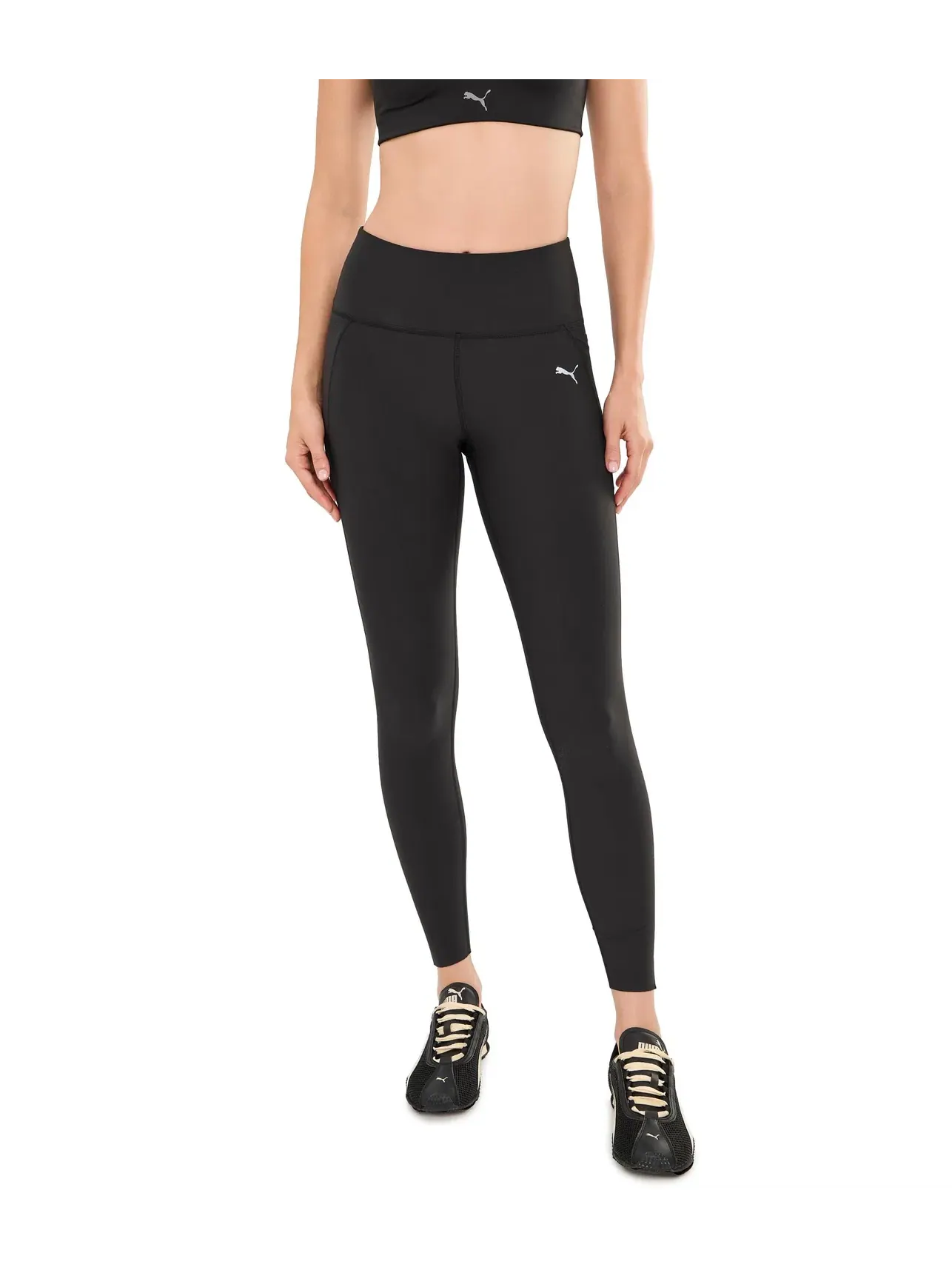 Леггинсы 7/8 Dreamrun 7/8 Tights Puma — изображение 1 из 5, черный