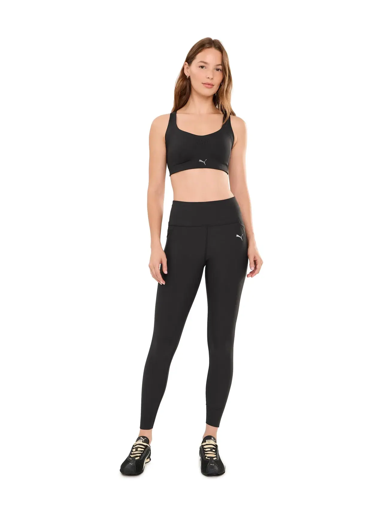 Леггинсы 7/8 Dreamrun 7/8 Tights Puma — изображение 2 из 5, черный