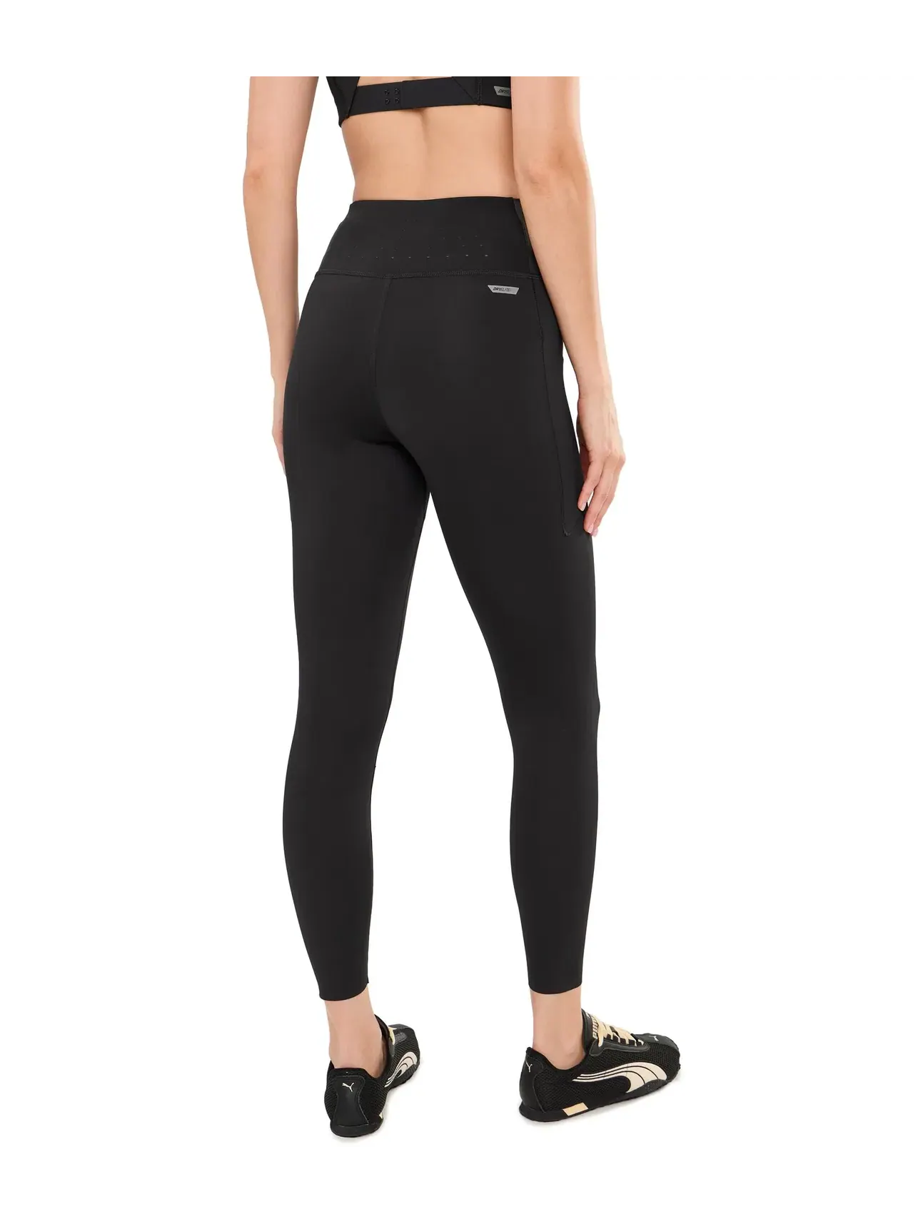Леггинсы 7/8 Pwrmode 7/8 Tights Puma — изображение 4 из 5, черный