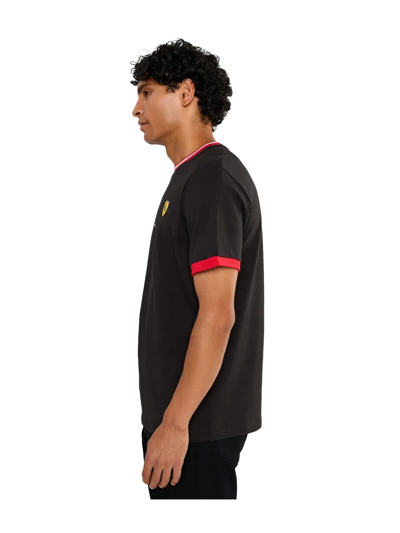 Футболка Scuderia Ferrari Lifestyle Puma — изображение 3 из 5, черный