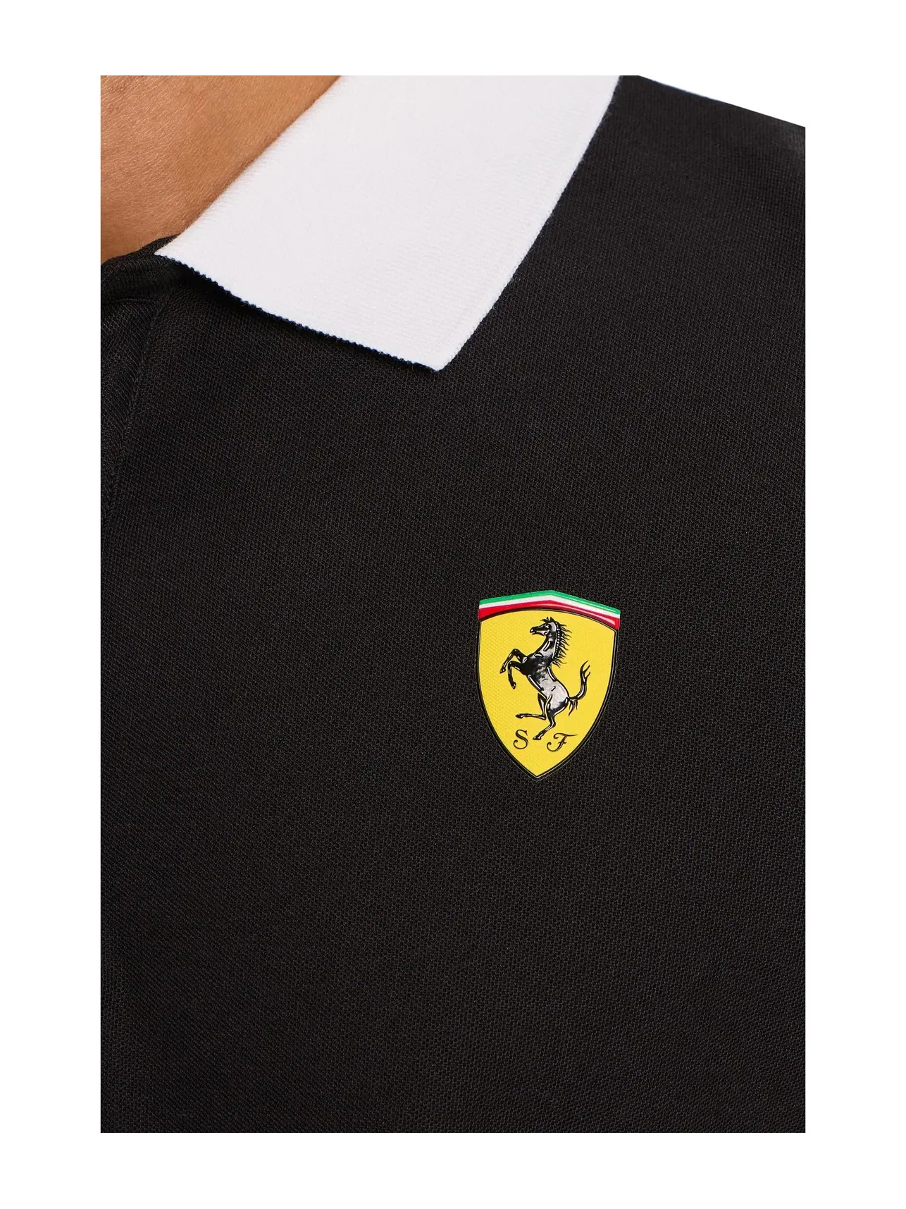 Поло Scuderia Ferrari Piquet Polo Puma — изображение 5 из 5, черный