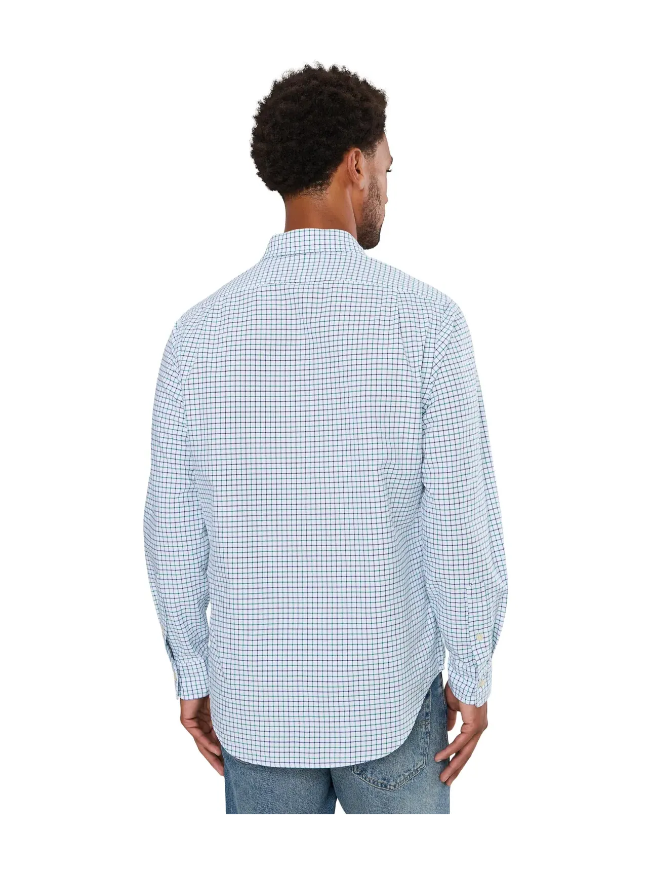 Рубашка оксфорд в клетку таттерсолл классического кроя Classic Fit Tattersall Oxford Shirt Polo Ralph Lauren