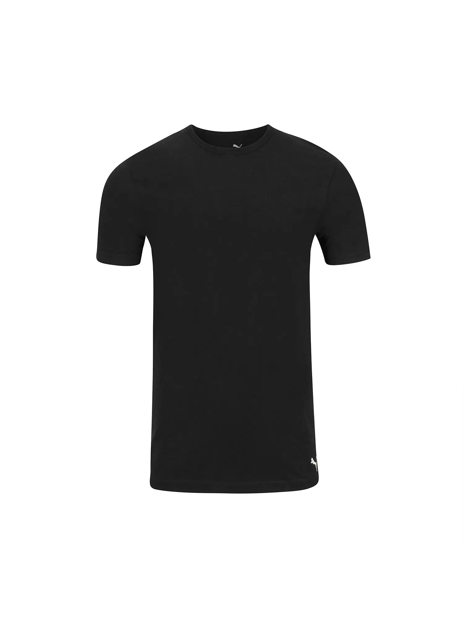 Футболки с круглым вырезом, 3 шт. 3 Pack Crew Neck Puma — изображение 2 из 4, белый/серый/черный