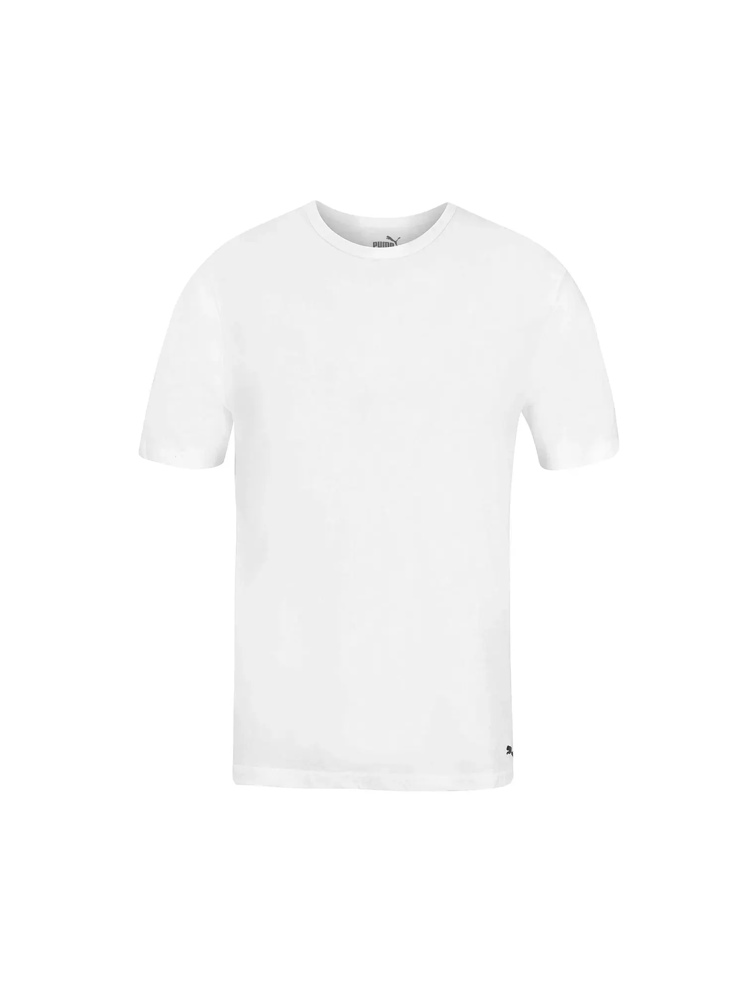 Футболки с круглым вырезом, 3 шт. 3 Pack Crew Neck Puma — изображение 3 из 4, белый/серый/черный