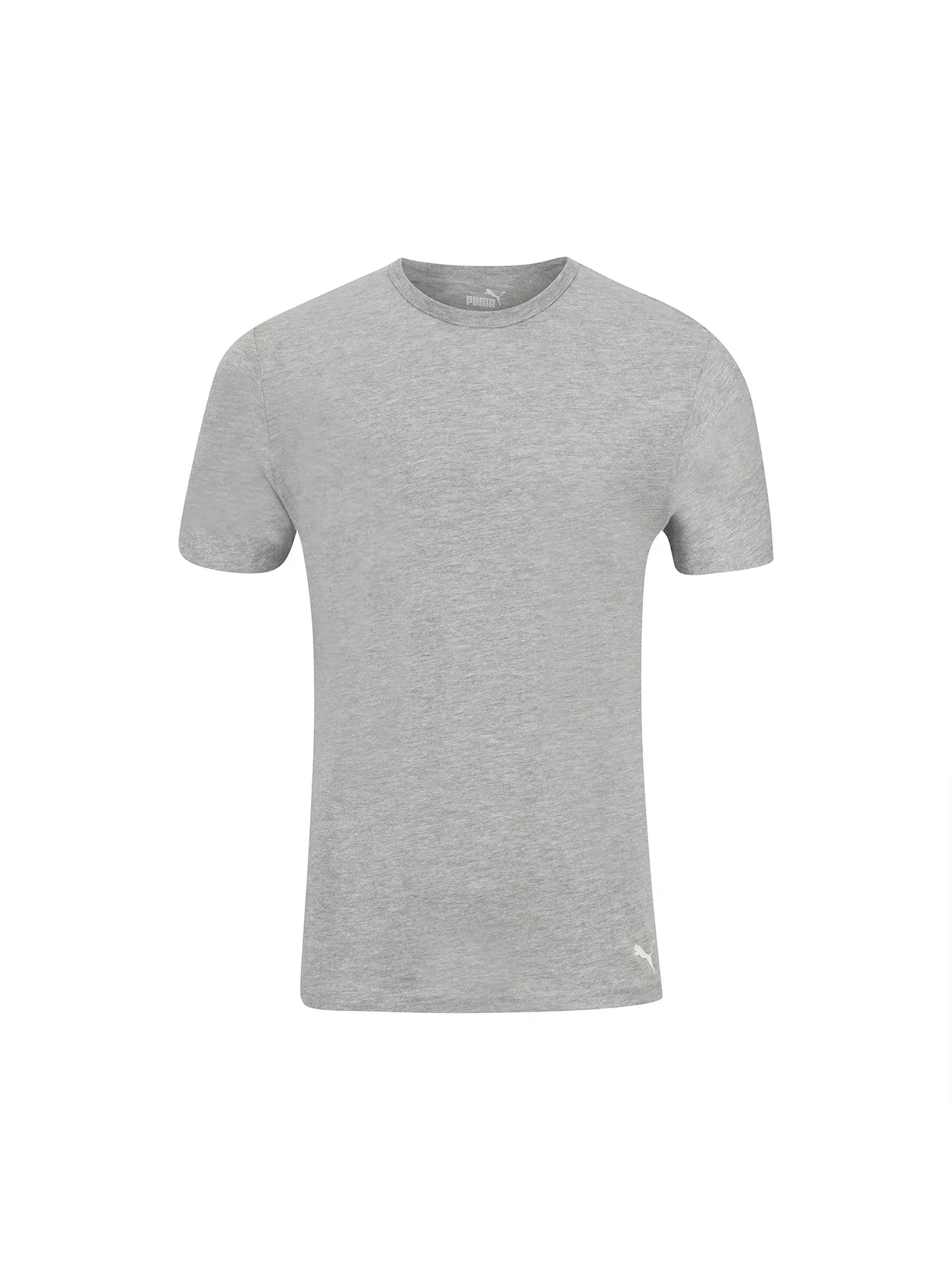 Футболки с круглым вырезом, 3 шт. 3 Pack Crew Neck Puma — изображение 4 из 4, белый/серый/черный