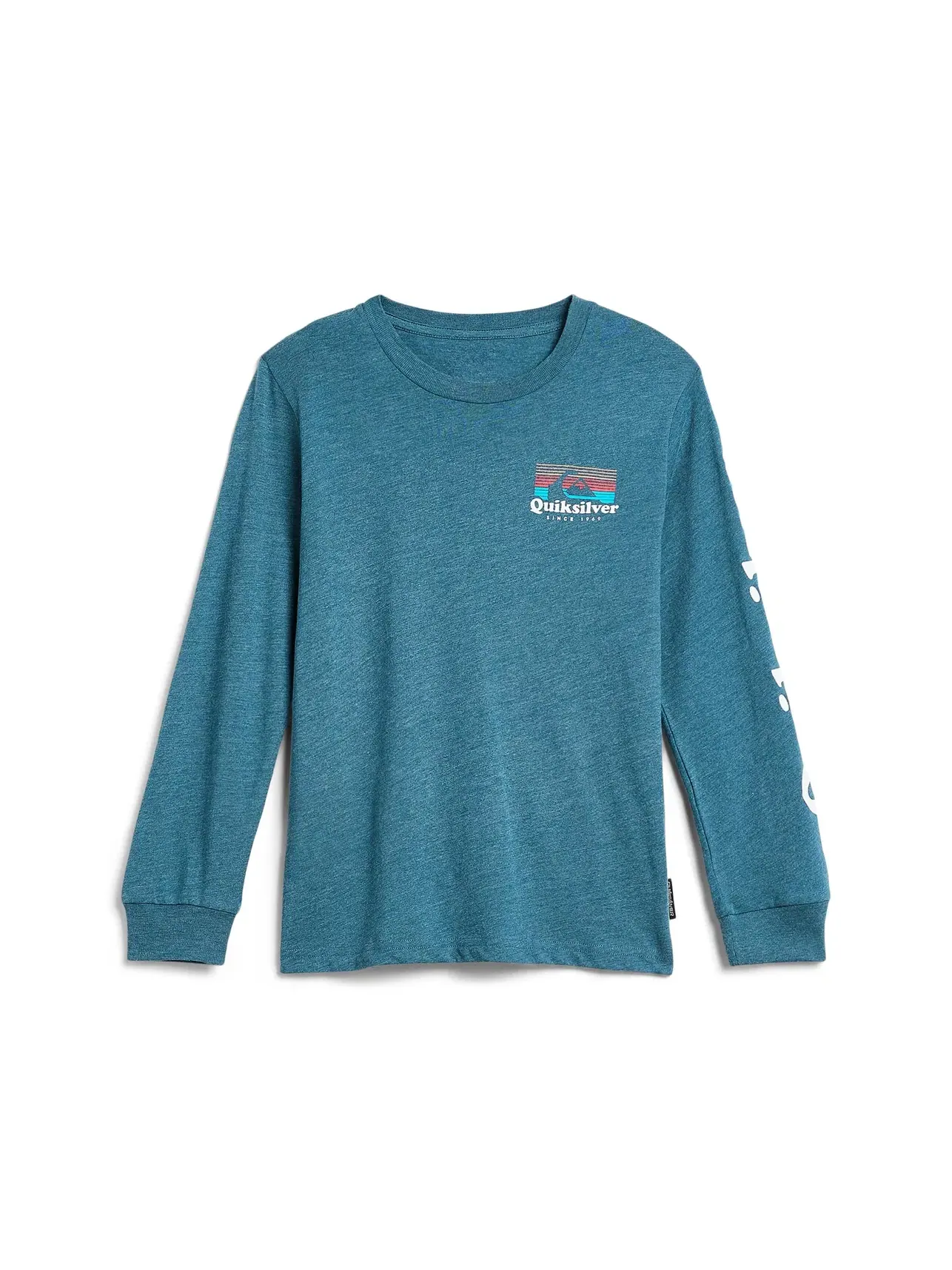 Футболка с длинным рукавом Phase (для детей постарше) Quiksilver Kids — синий