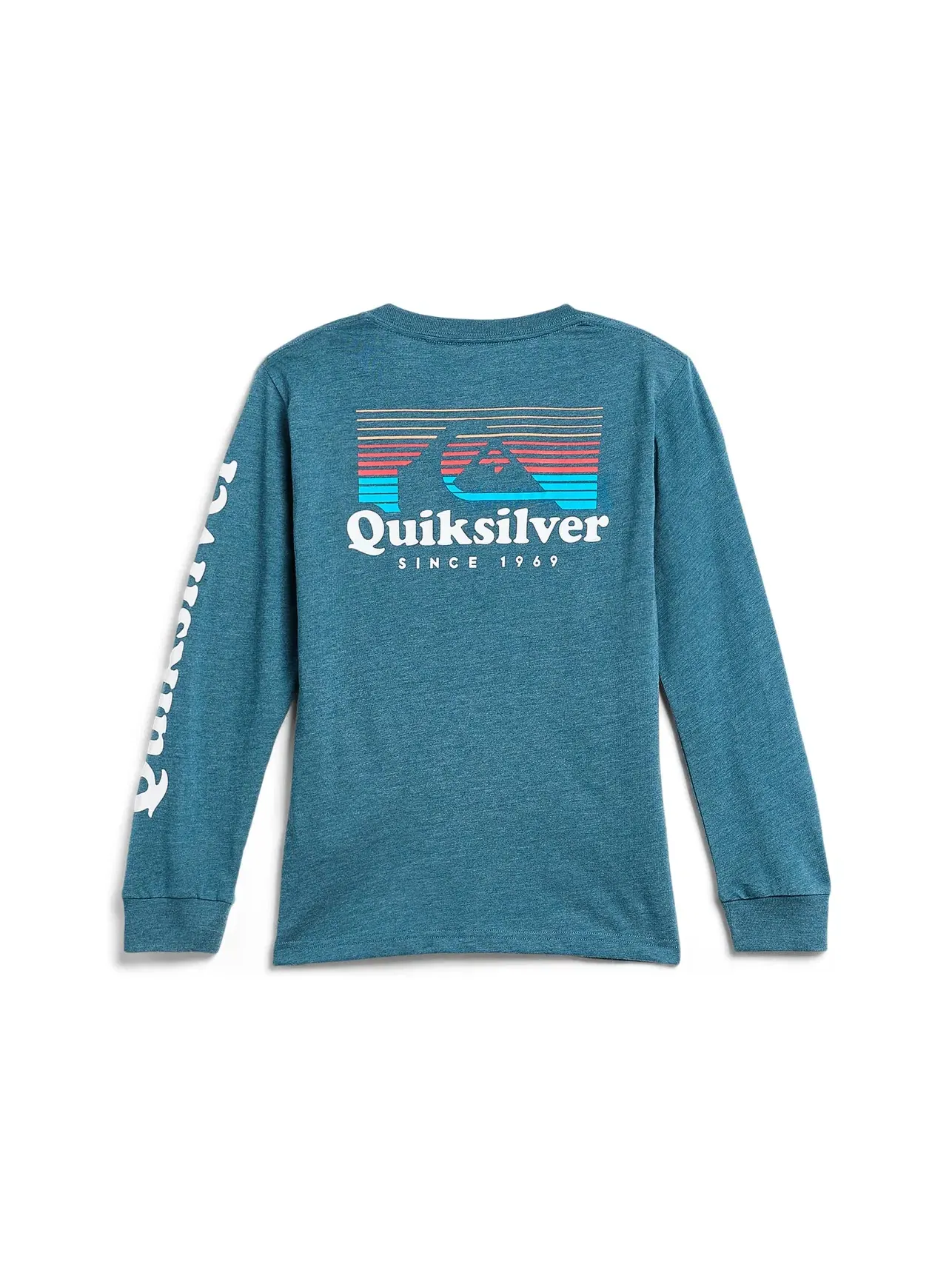 Футболка с длинным рукавом Phase (для детей постарше) Quiksilver Kids — изображение 2 из 3, синий