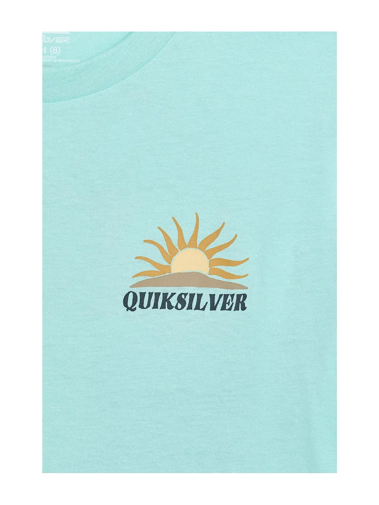 Футболка с коротким рукавом "Рассветный патруль" (для детей постарше) Quiksilver Kids — изображение 3 из 3, синий светлый
